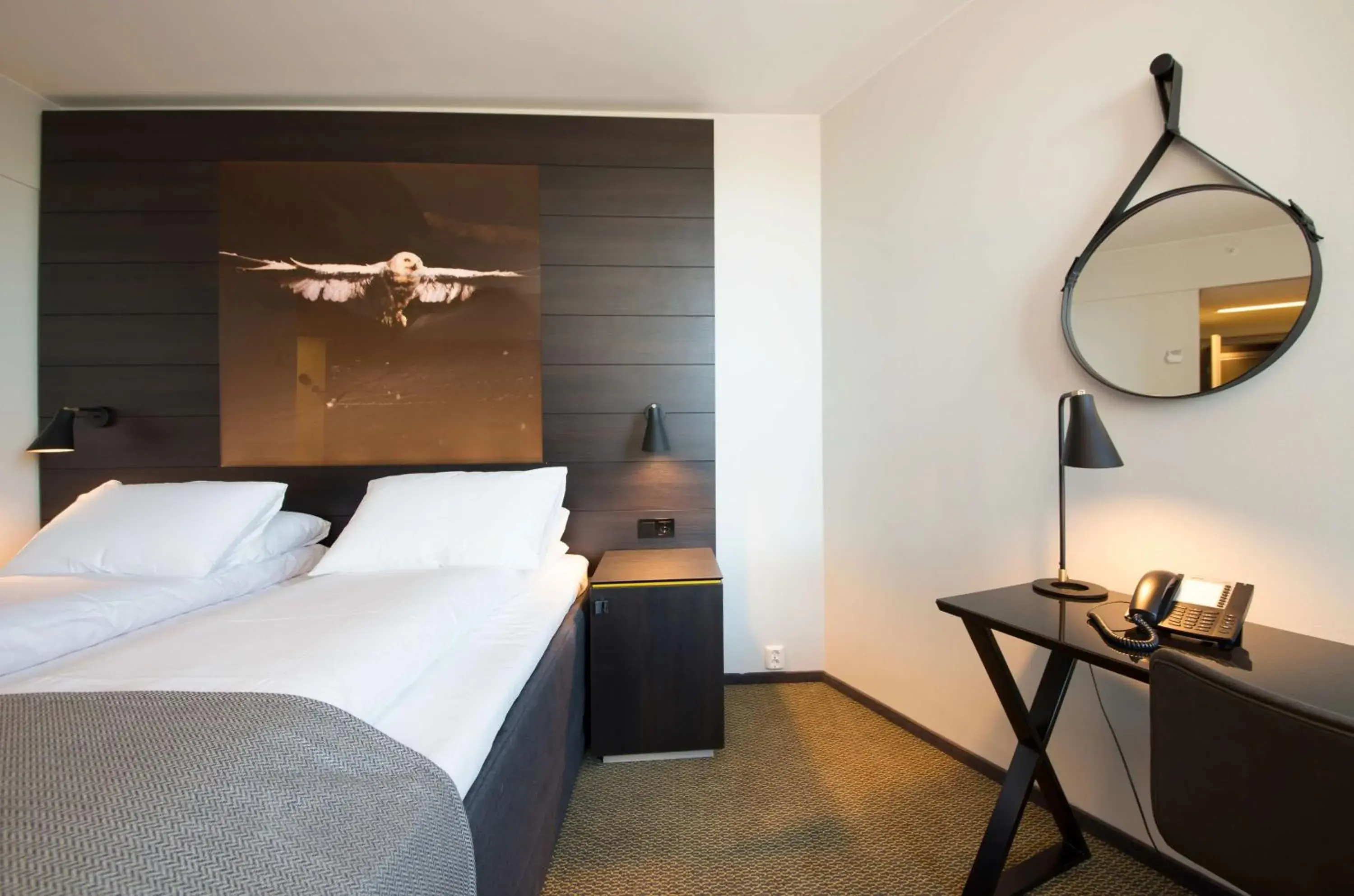 Photo of the whole room, Bed in Scandic Ørnen Photo of the whole room, Bed in Scandic Ørnen