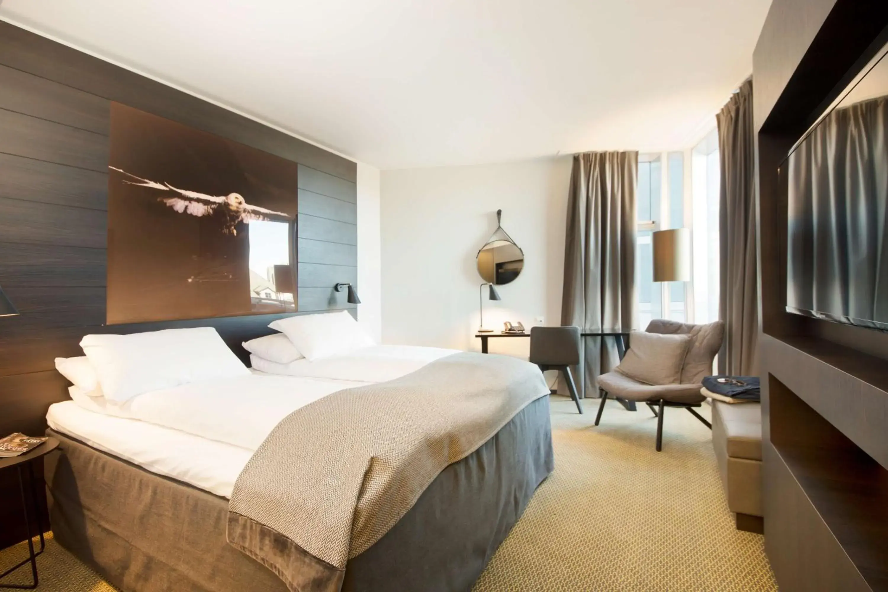 Photo of the whole room, Bed in Scandic Ørnen Photo of the whole room, Bed in Scandic Ørnen