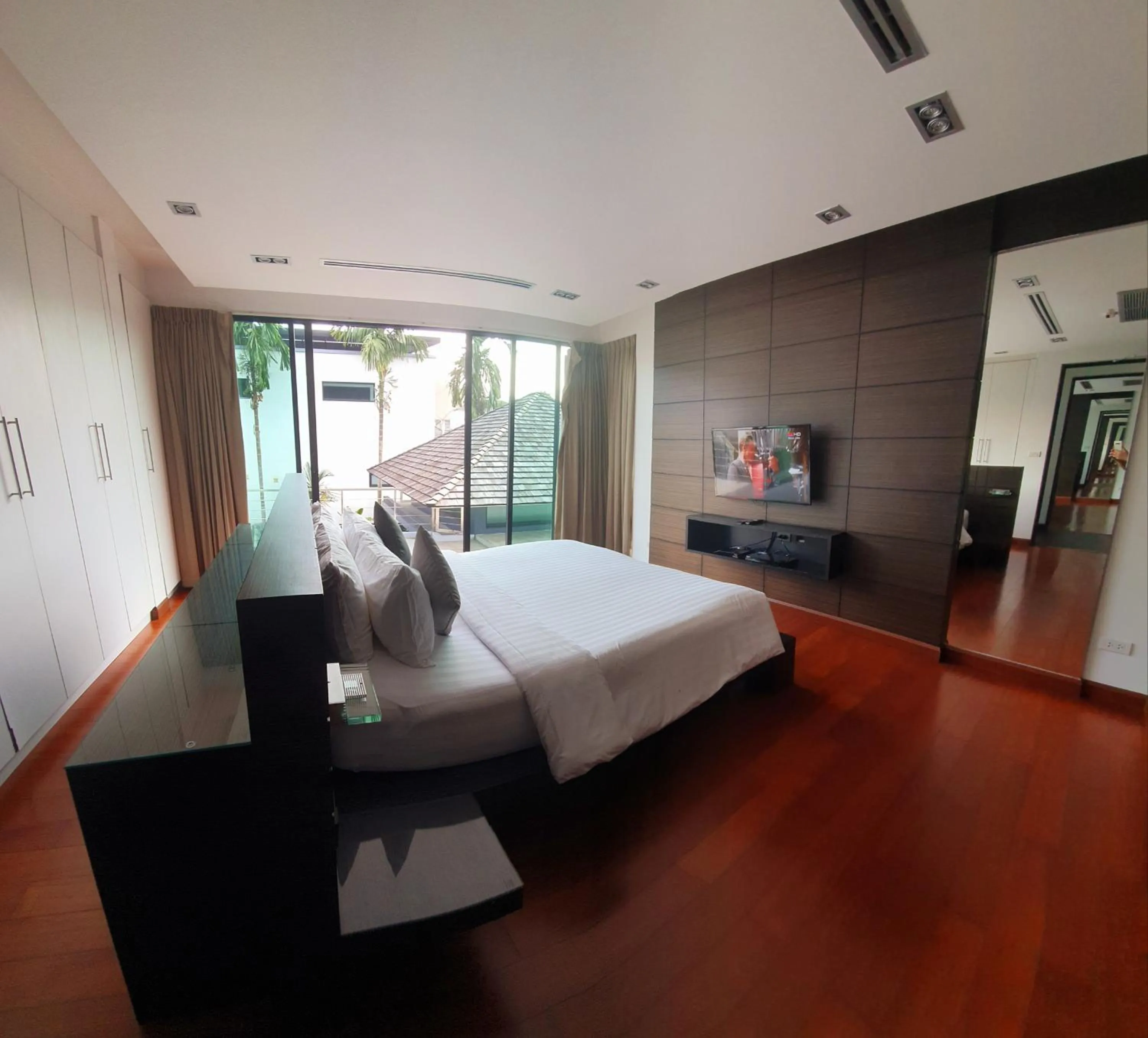 Bedroom, Bed in Eden Villa Phuket