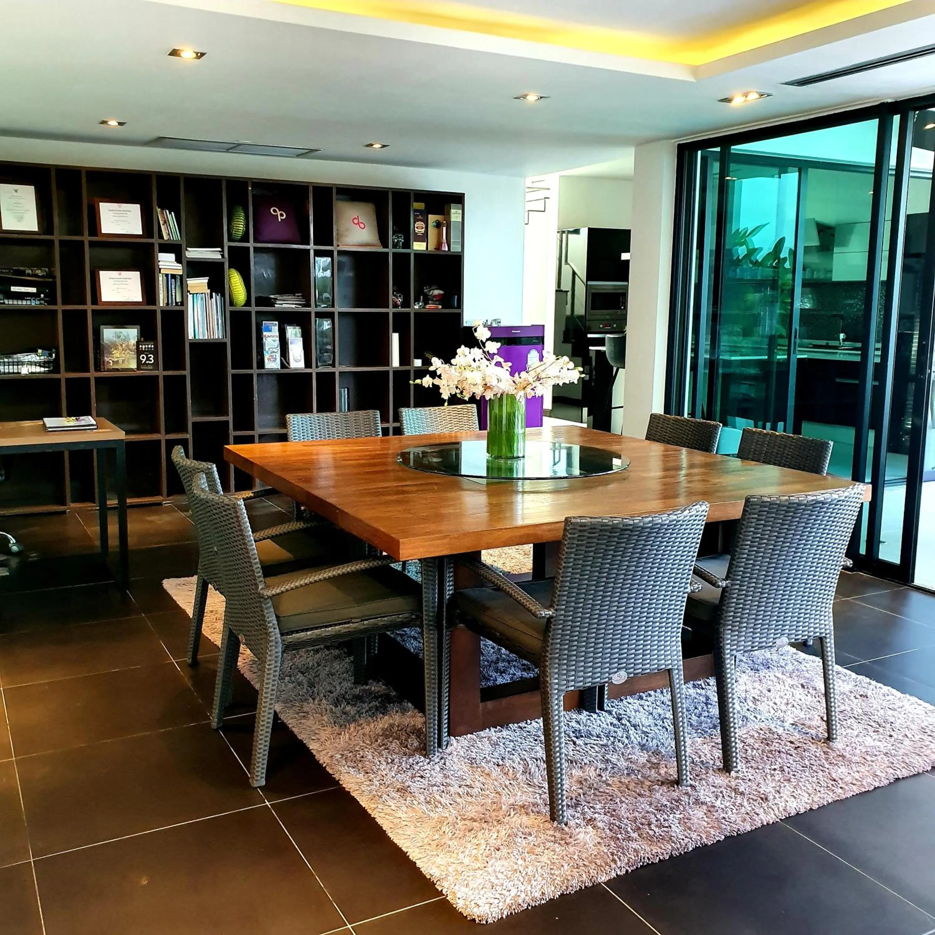 Dining area in Eden Villa Phuket