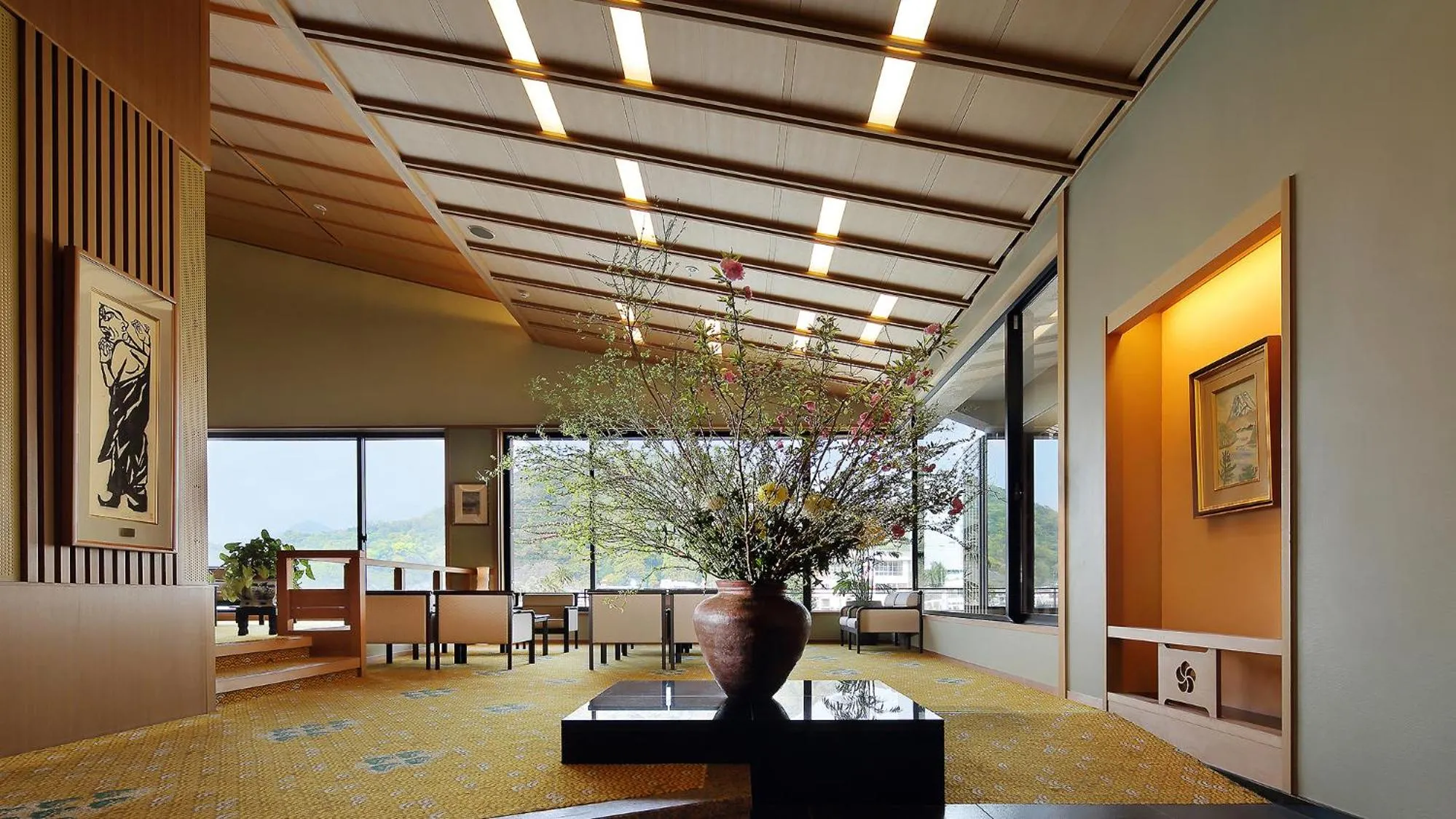Lounge or bar in Izu Mitohama Shotokan