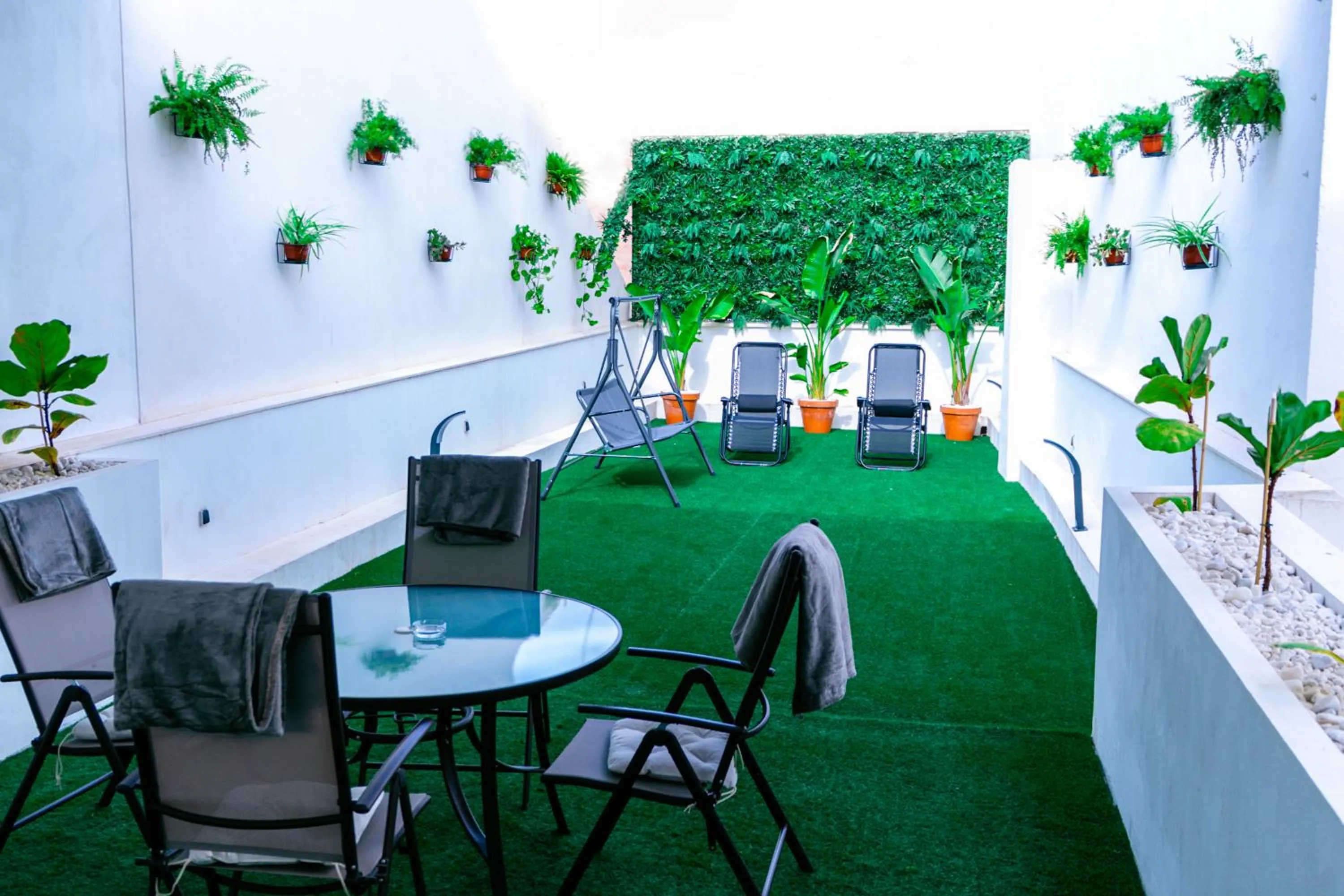 Garden view in Hotel BH San Francisco Alicante