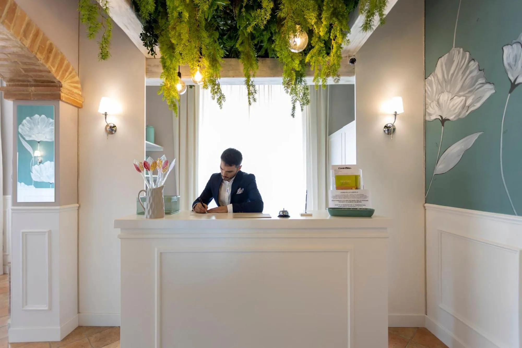 Lobby or reception in RELAIS COLLE BUONO