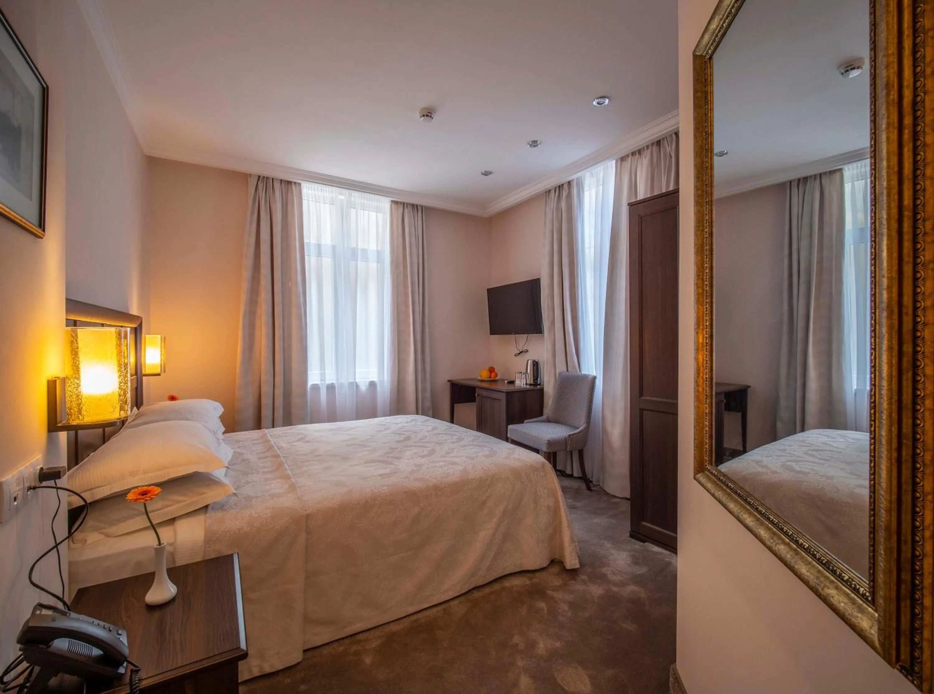 Bed in The Moon Boutique Hotel