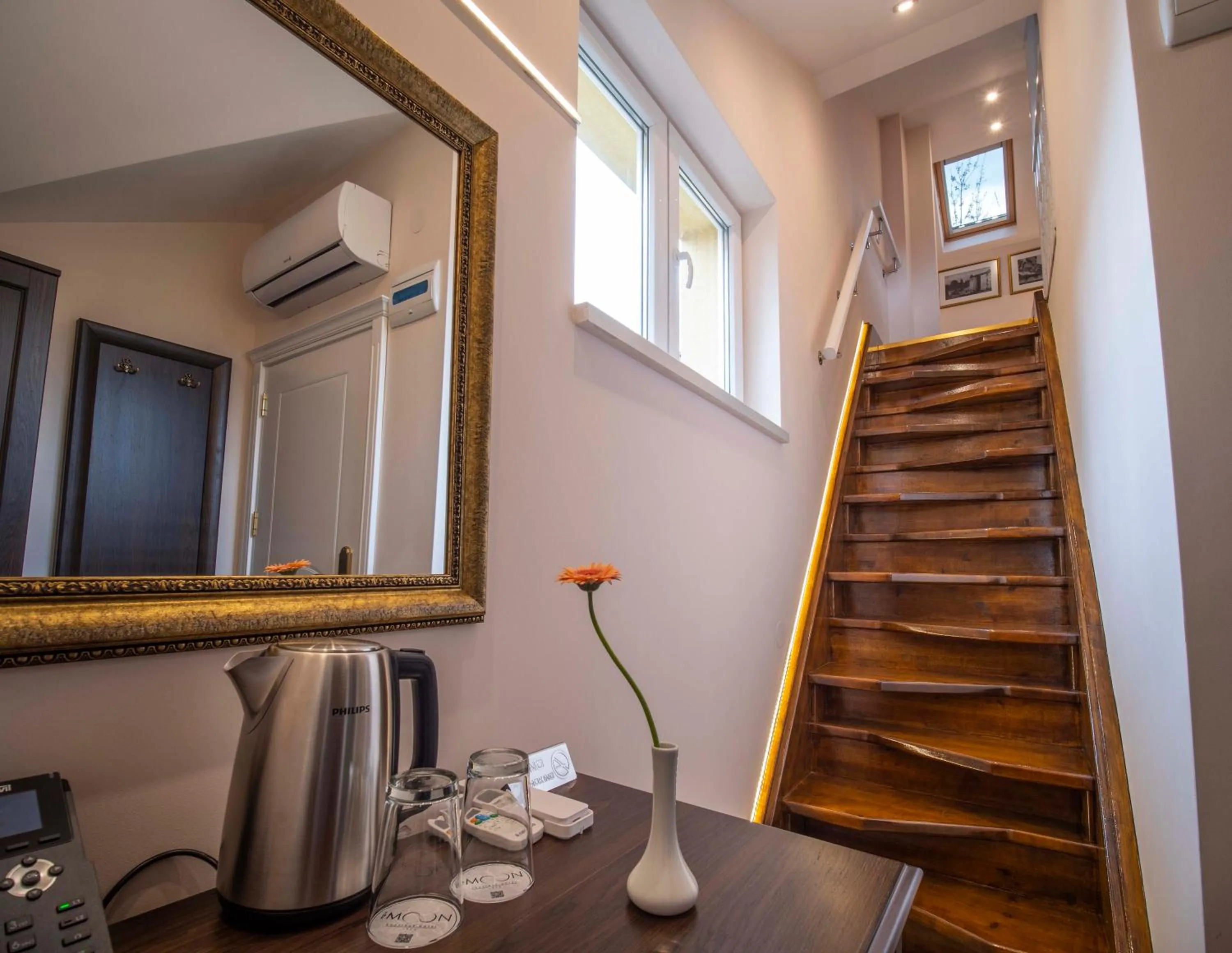 Decorative detail in The Moon Boutique Hotel