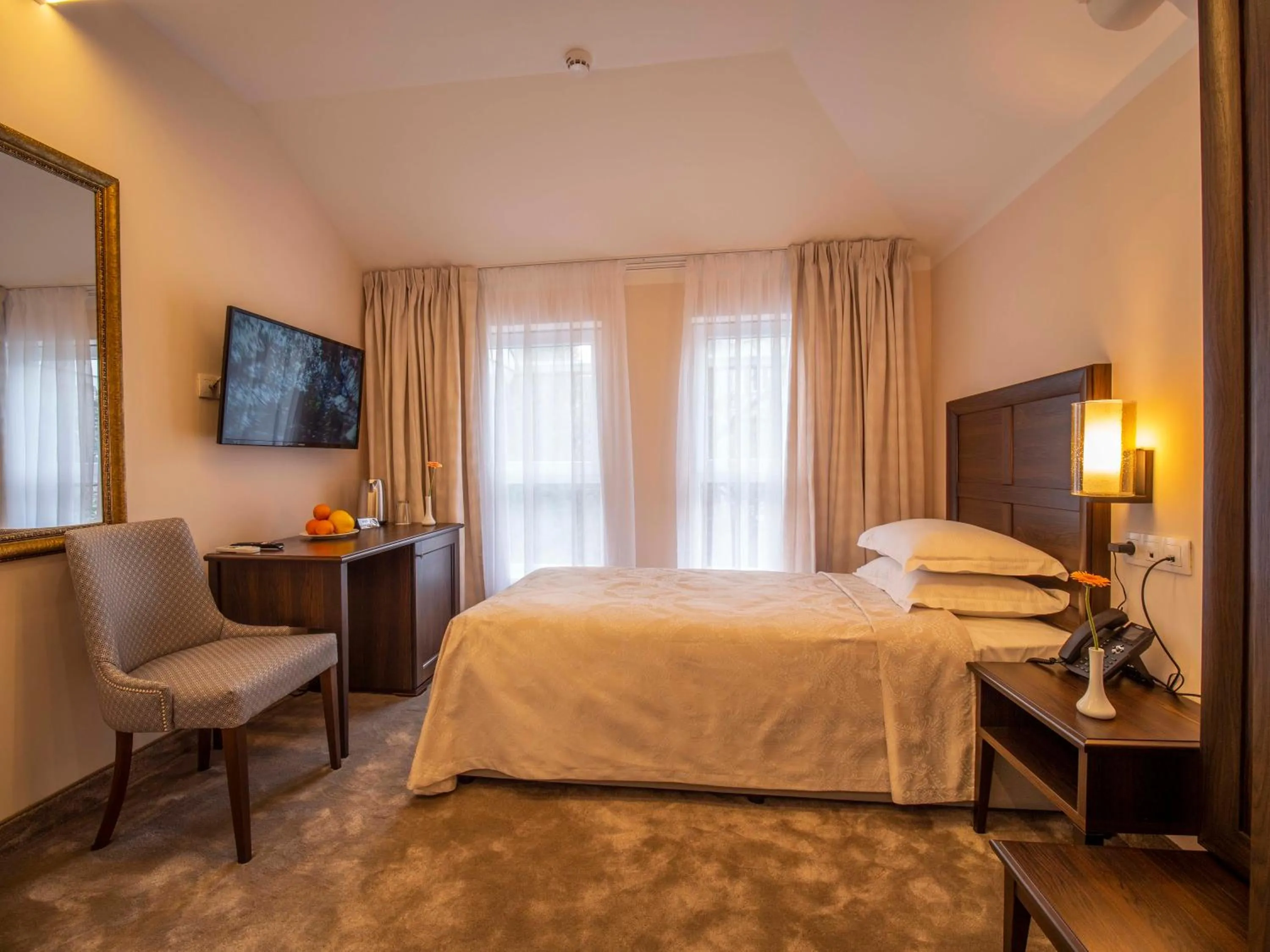 Bed in The Moon Boutique Hotel