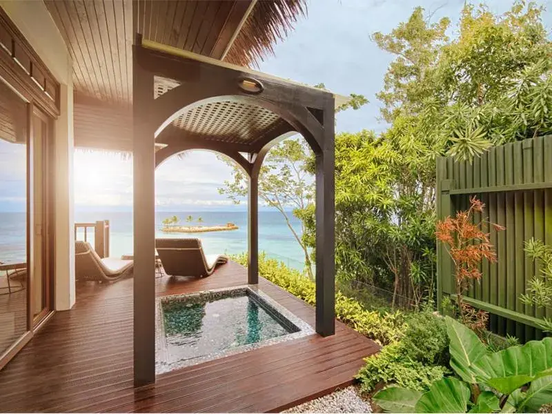 Pool view in Mithi Resort & Spa Pool view in Mithi Resort & Spa