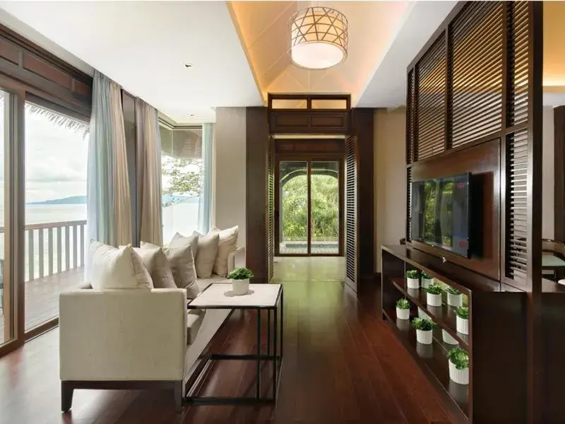 Living room in Mithi Resort & Spa Living room in Mithi Resort & Spa