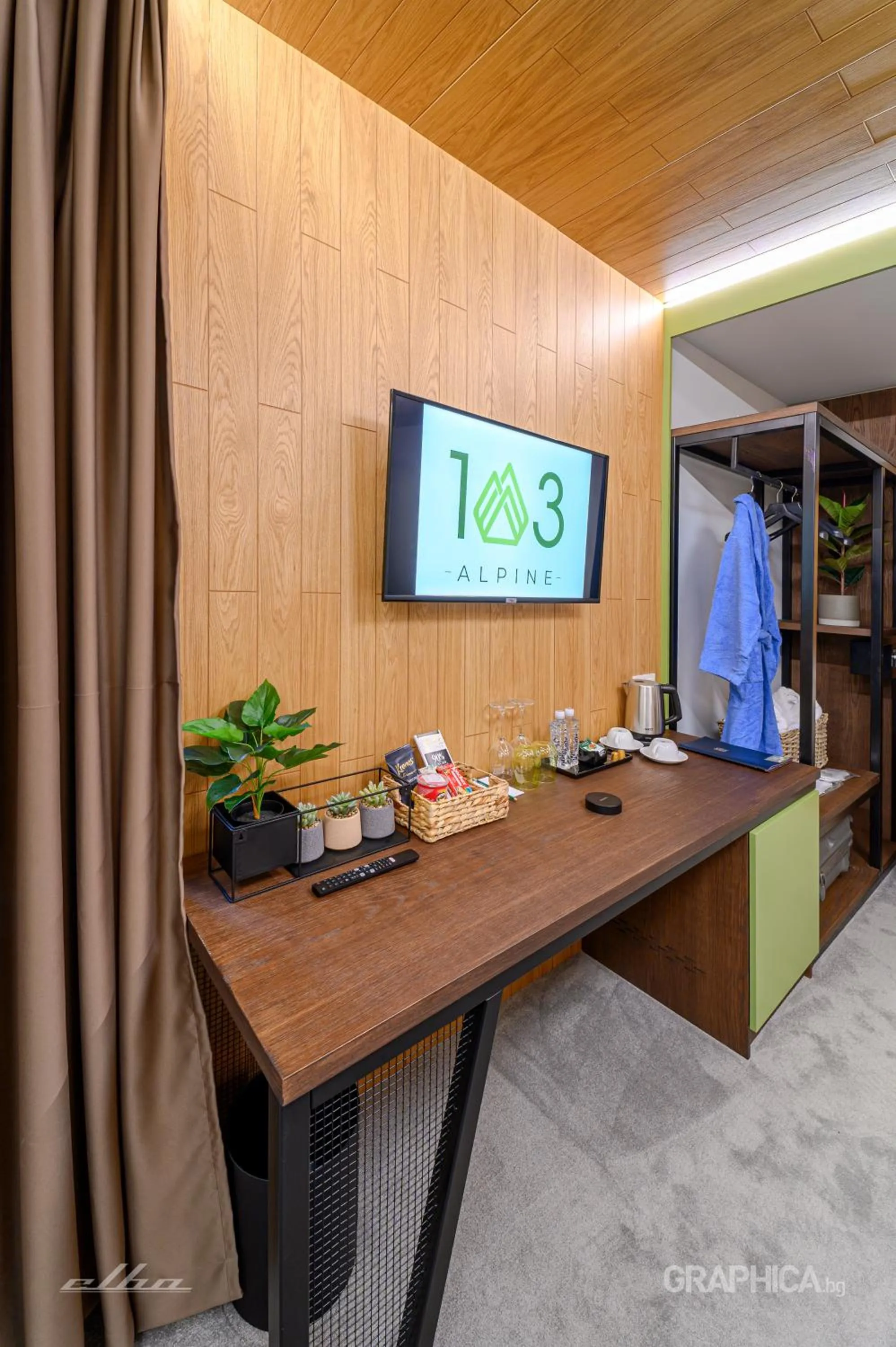 TV and multimedia in 103 Alpine Hotel