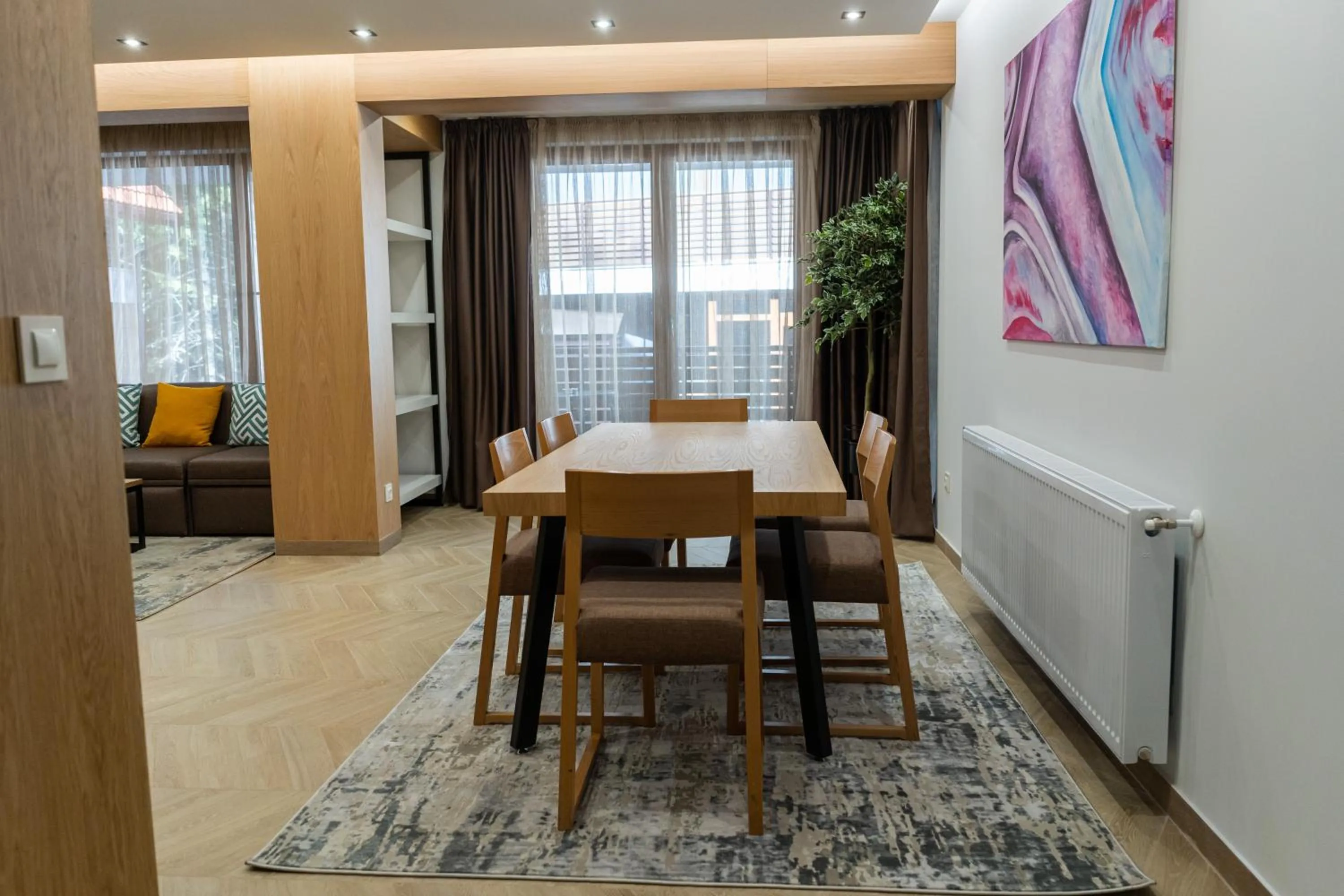 Seating area in 103 Alpine Hotel