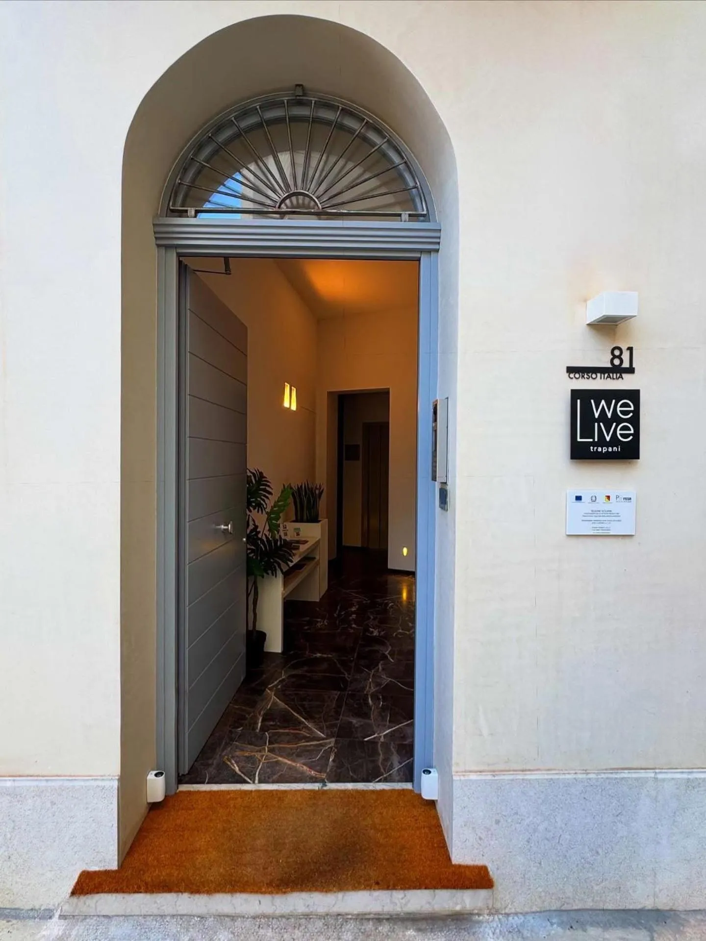 Facade/entrance in WeLive Trapani - luxury apartments