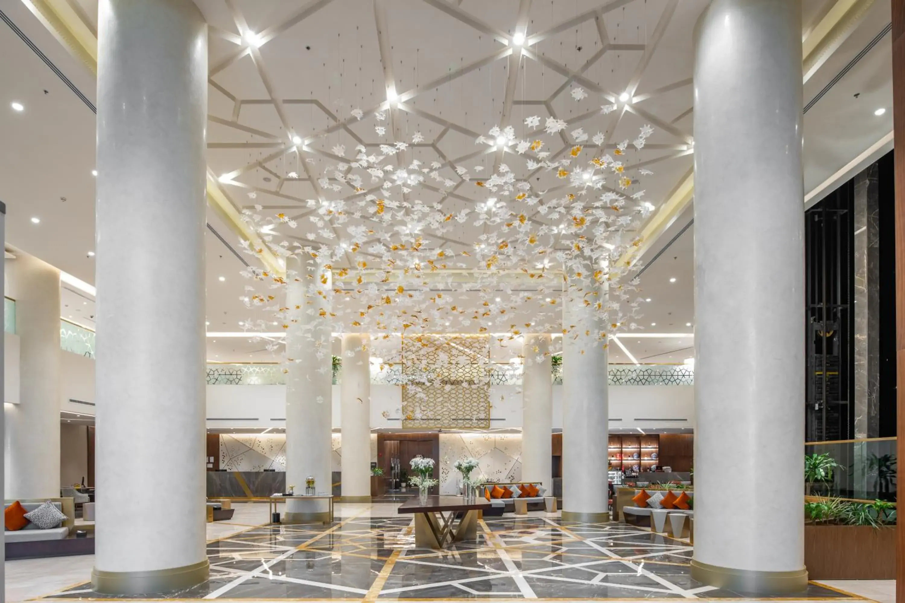 Lobby or reception in Wirgan Hotel Al Azizyah Lobby or reception in Wirgan Hotel Al Azizyah