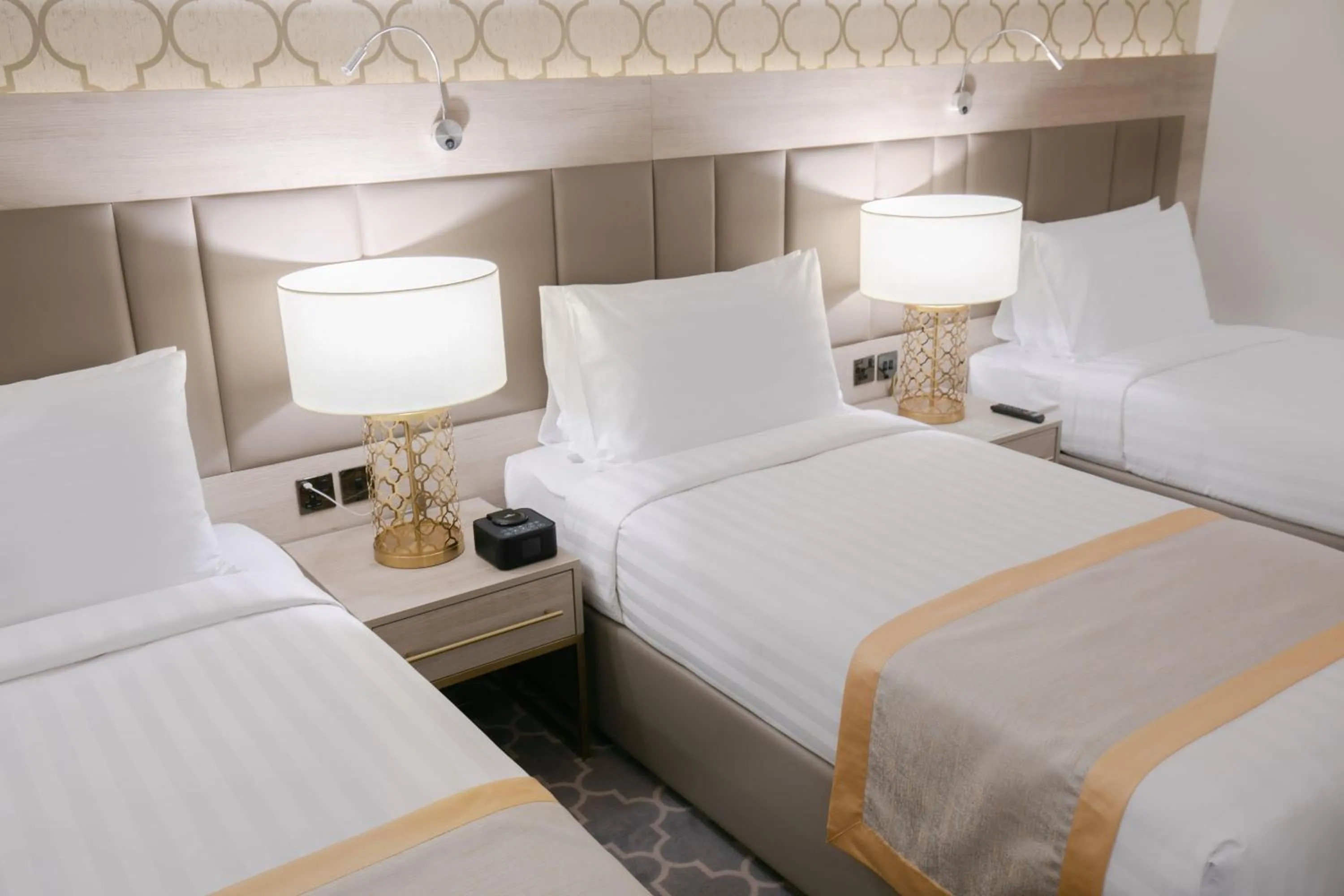 Bed in DoubleTree by Hilton Makkah Aziziyah