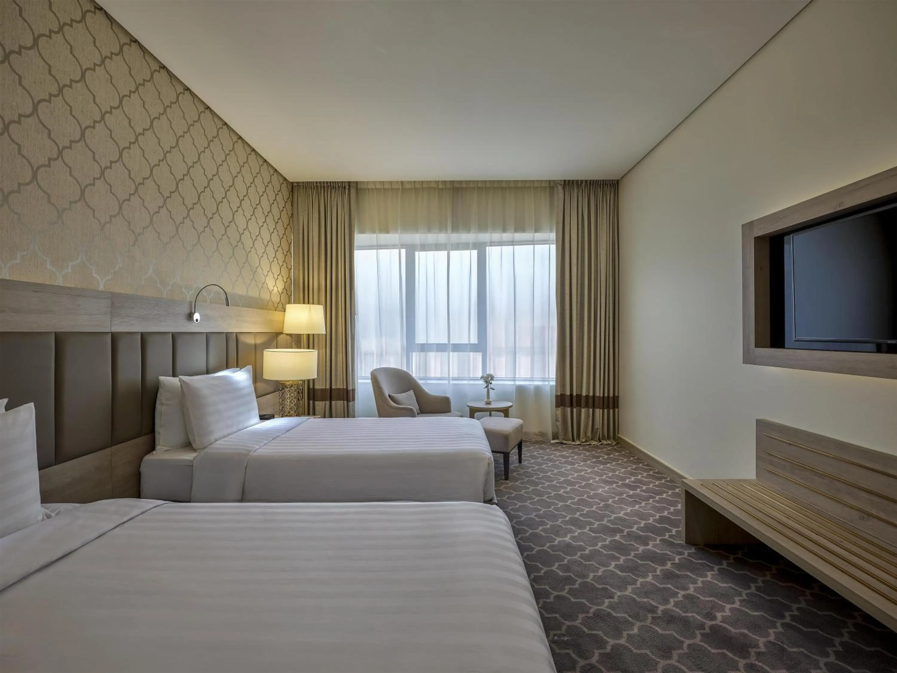 Bed in DoubleTree by Hilton Makkah Aziziyah