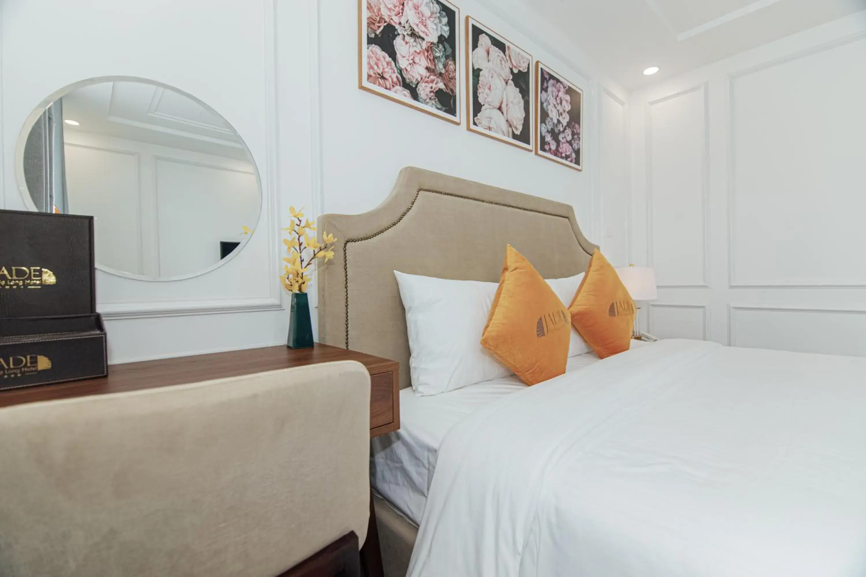 Bed in Jade Ha Long Hotel Bed in Jade Ha Long Hotel