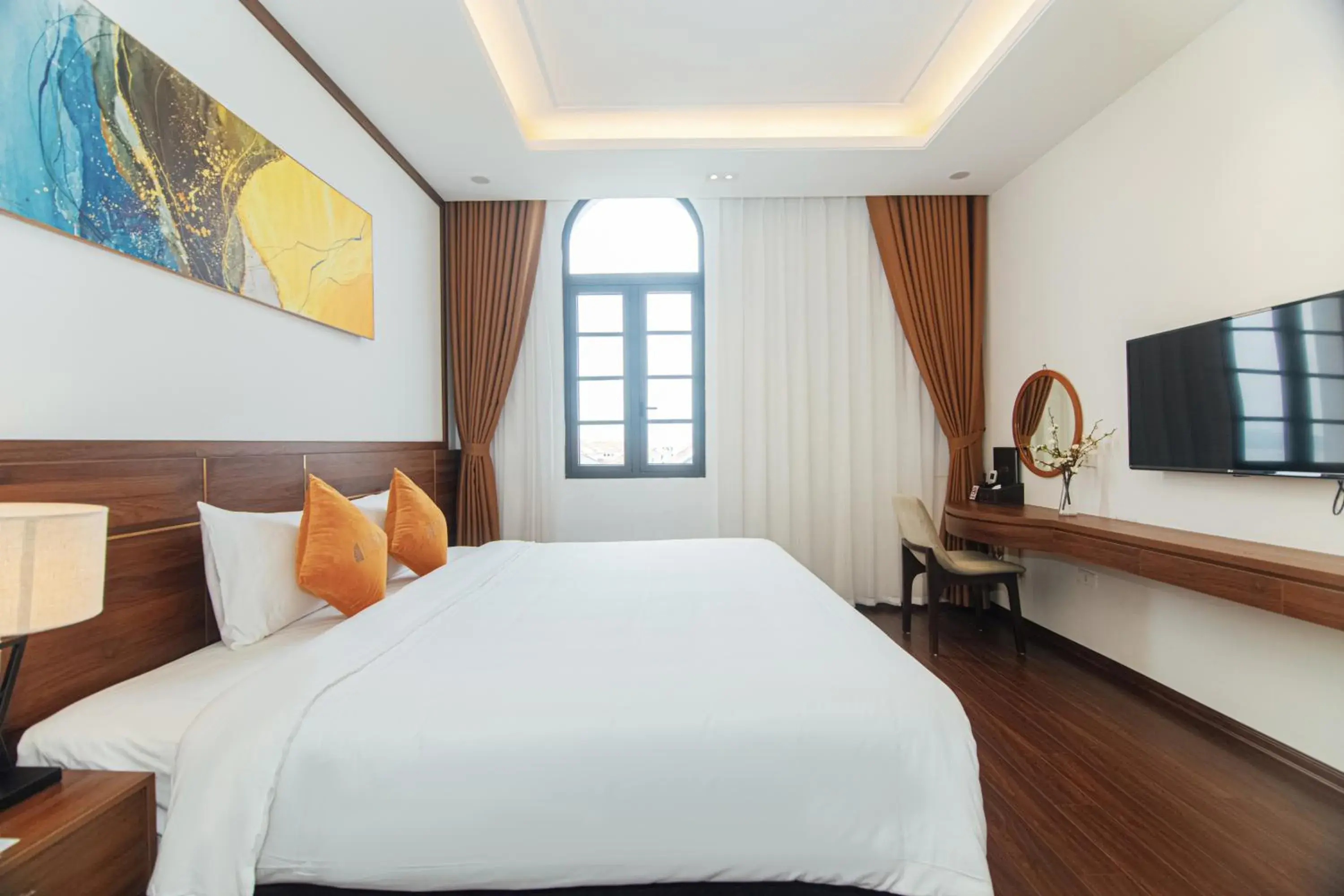 Bed in Jade Ha Long Hotel Bed in Jade Ha Long Hotel