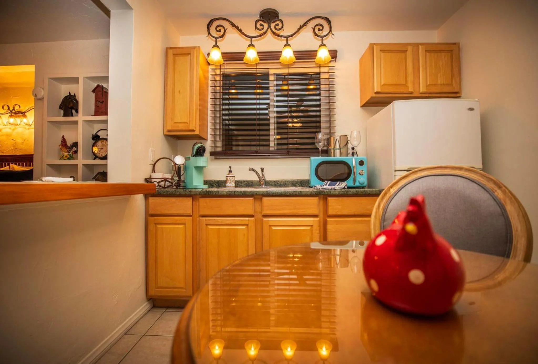 Kitchen or kitchenette in Old Ranch Inn - Adults Only 21 & Up