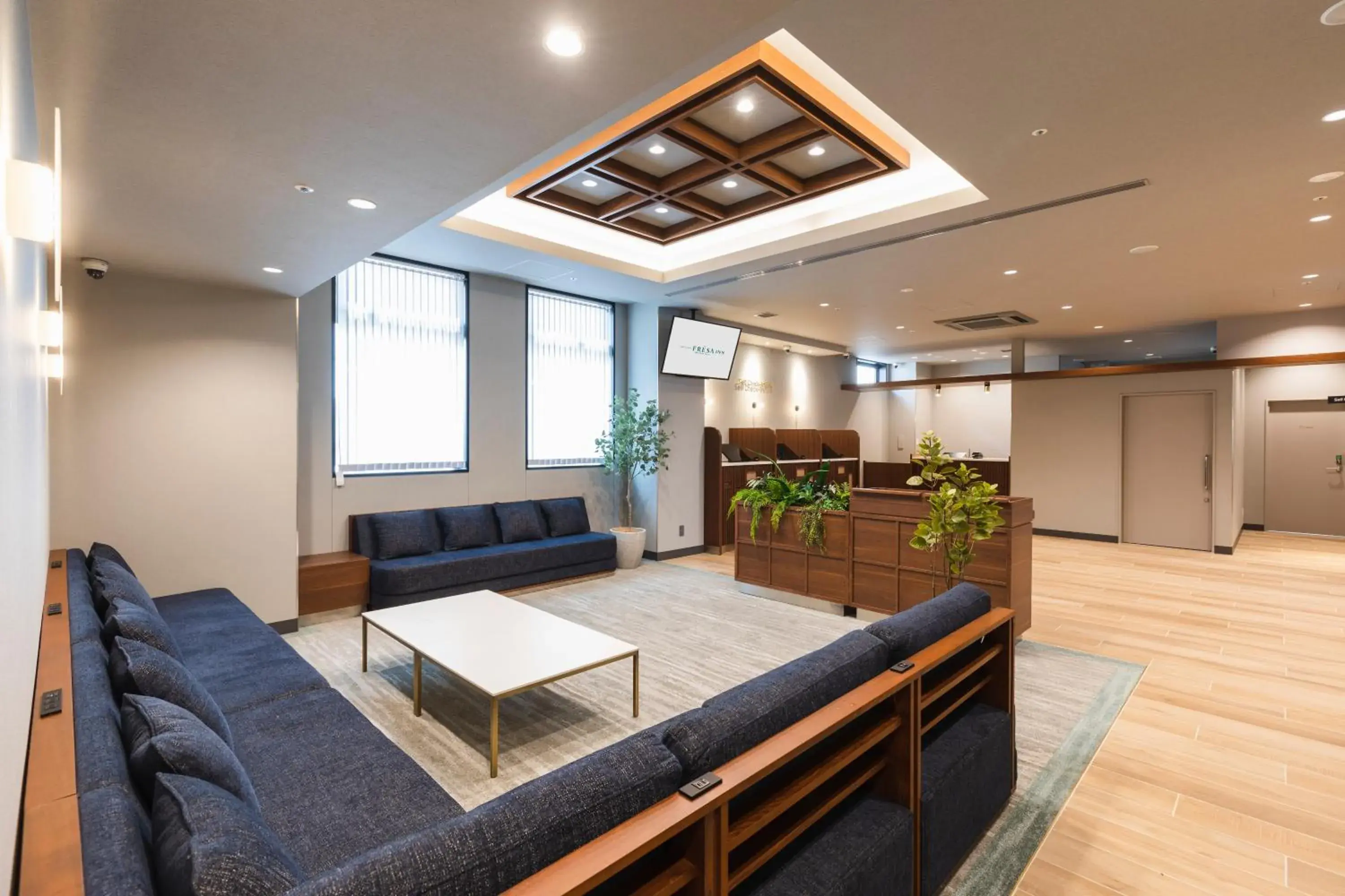 Lobby or reception in Sotetsu Fresa Inn Hiroshima Lobby or reception in Sotetsu Fresa Inn Hiroshima