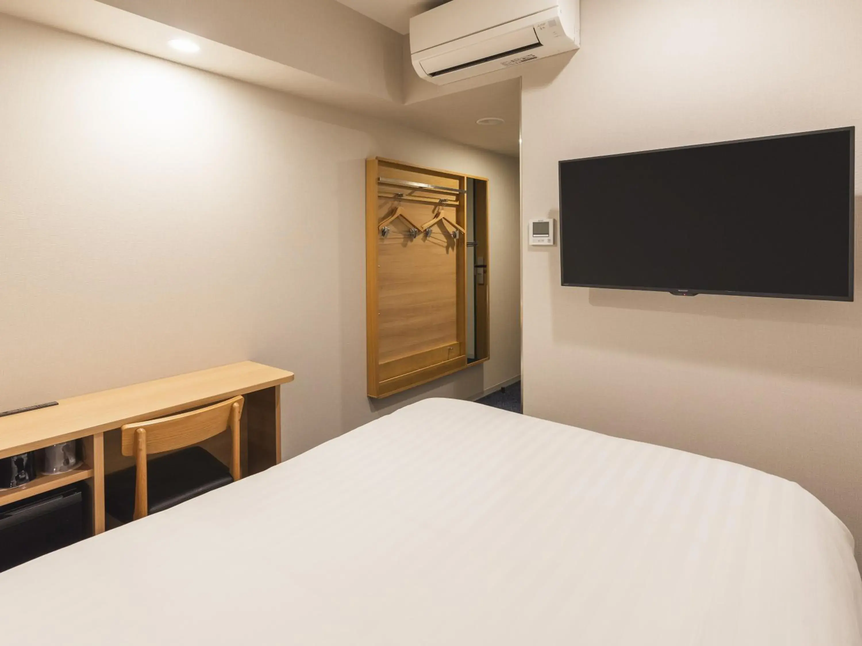 Bed in Sotetsu Fresa Inn Hiroshima Bed in Sotetsu Fresa Inn Hiroshima