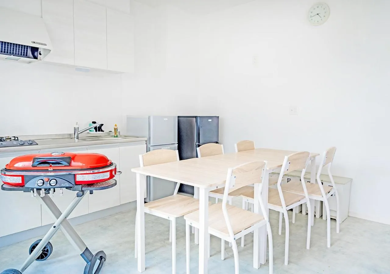 BBQ facilities in Hotel California Miyakojima Resort