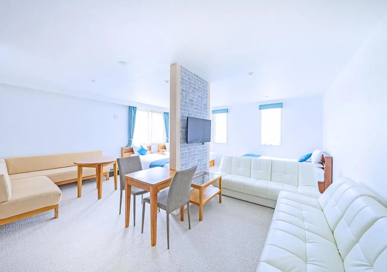 Living room in Hotel California Miyakojima Resort