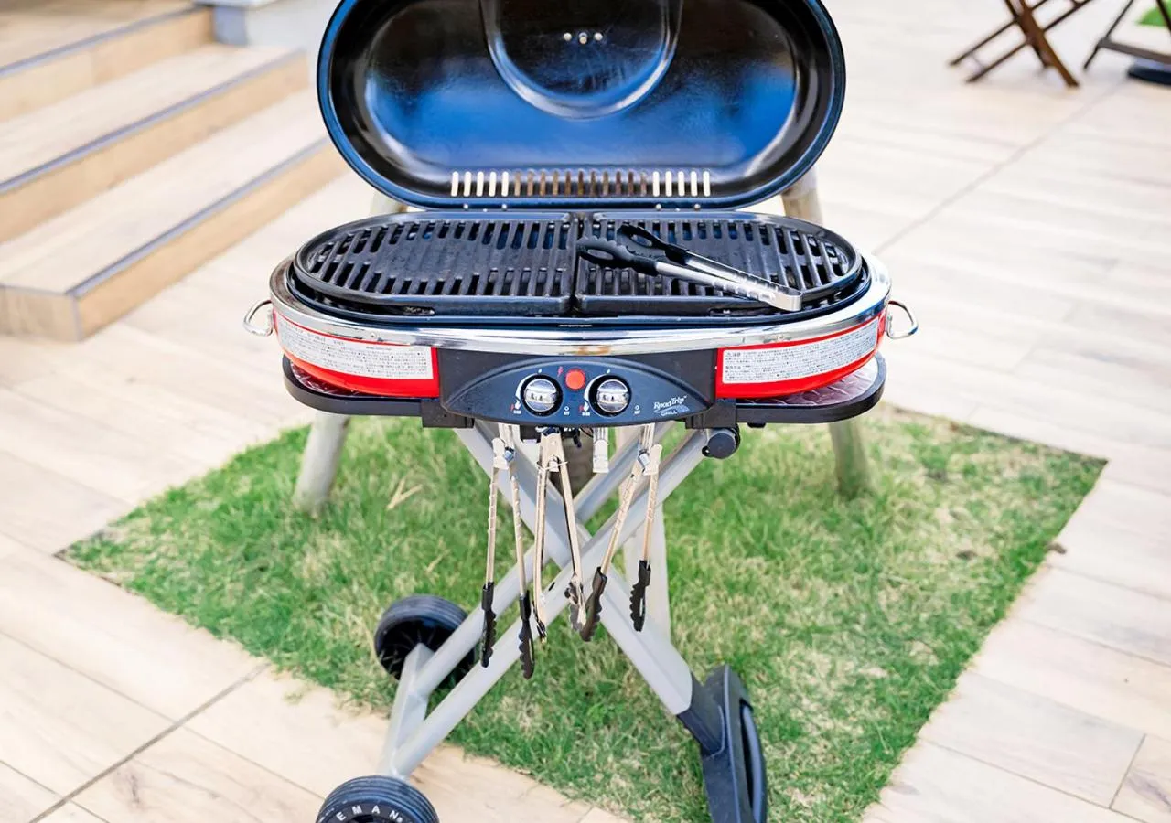 BBQ facilities in Hotel California Miyakojima Resort
