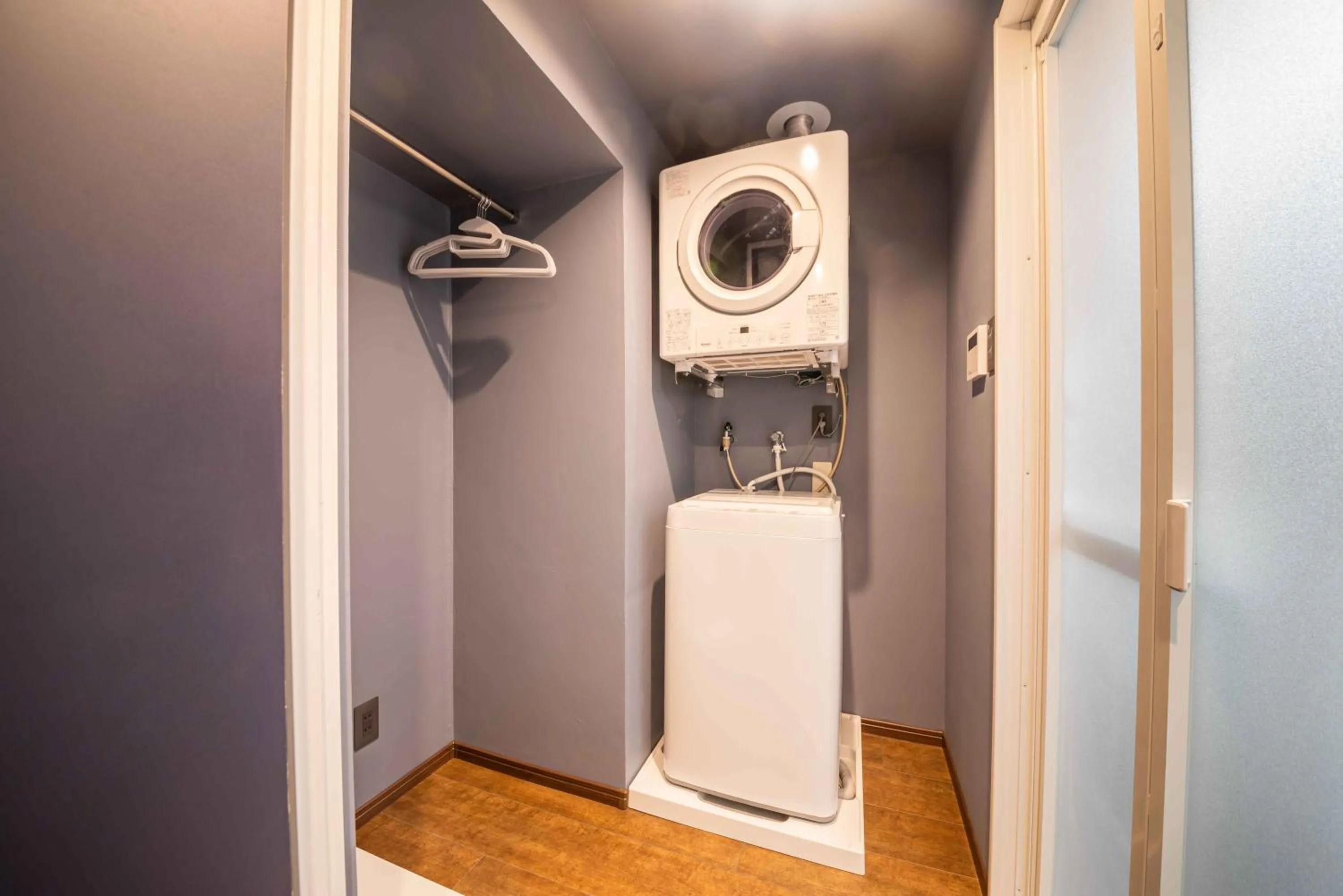 washing machine in Hotel Brick