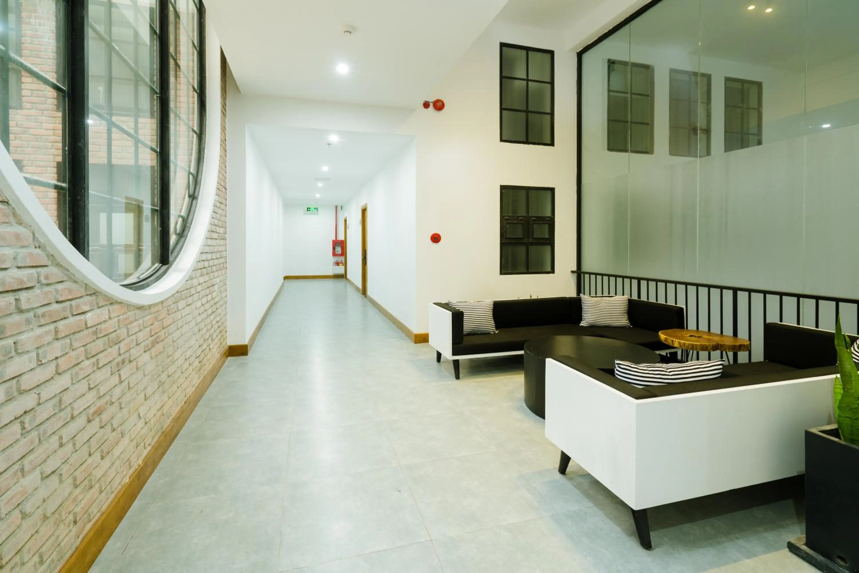 Living room in Flexi Hotel & Apartment Han Market