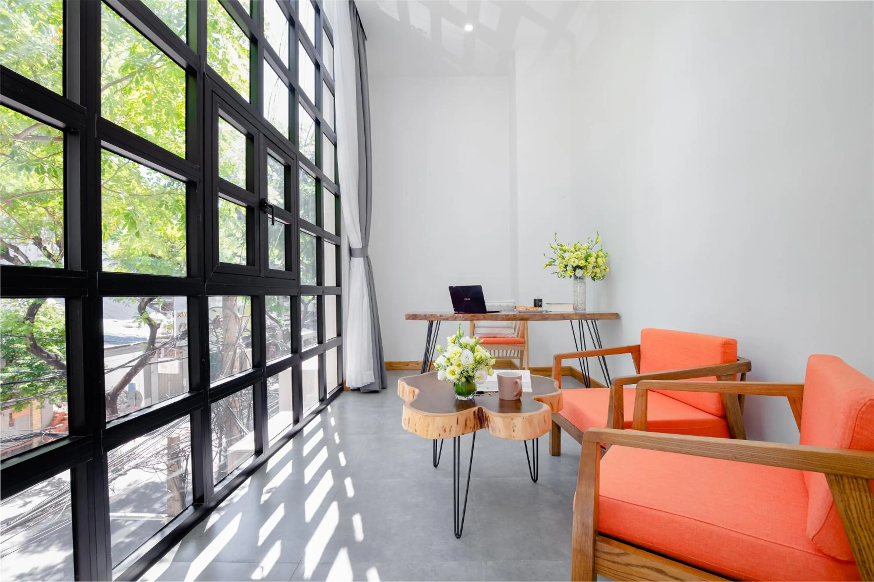 Living room in Flexi Hotel & Apartment Han Market