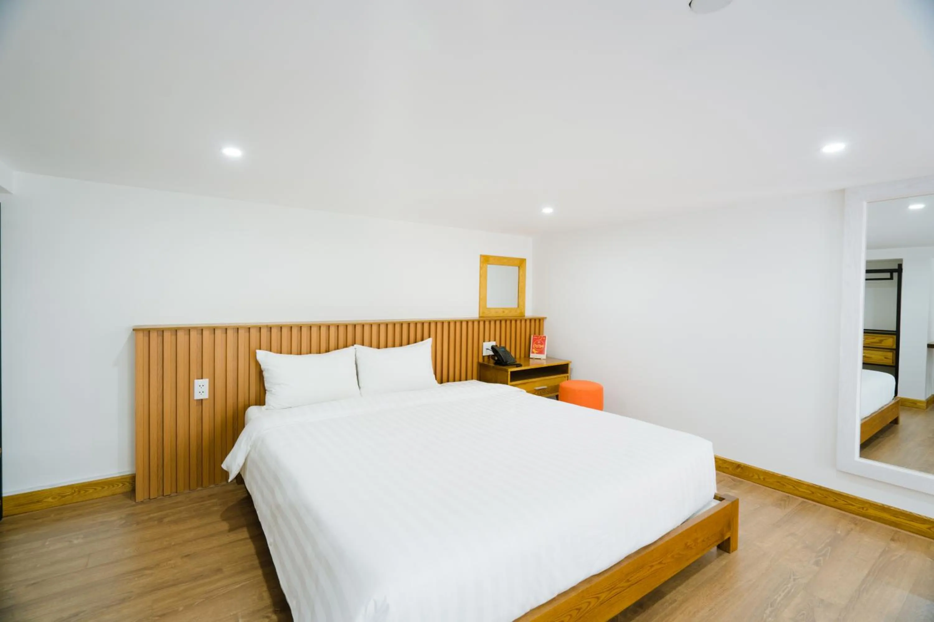 Bedroom, Bed in Flexi Hotel & Apartment Han Market