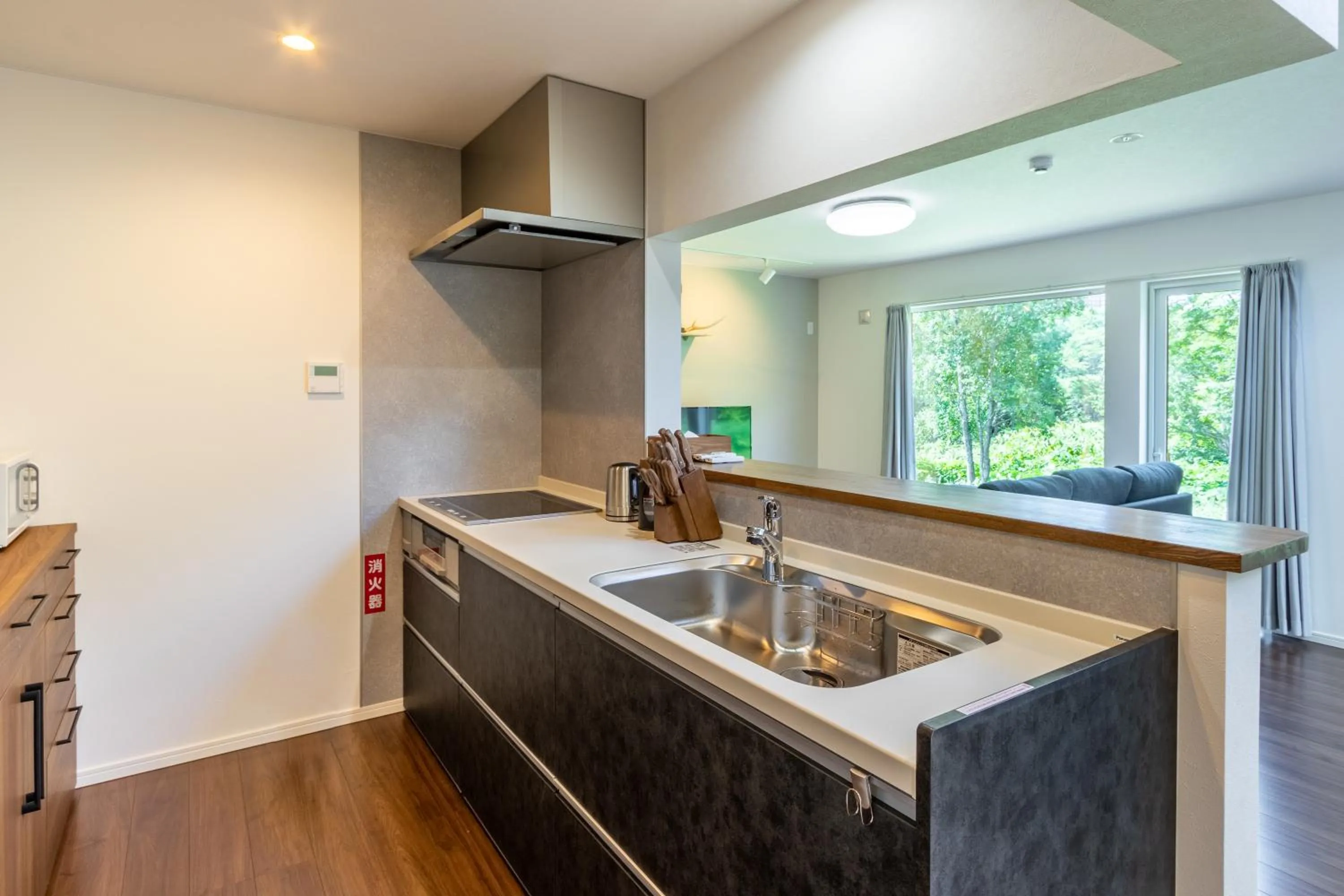 Kitchen or kitchenette in WaPura Rusutsu