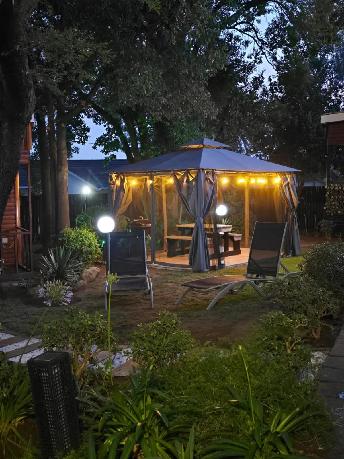 Garden view in Halfway Gardens Home