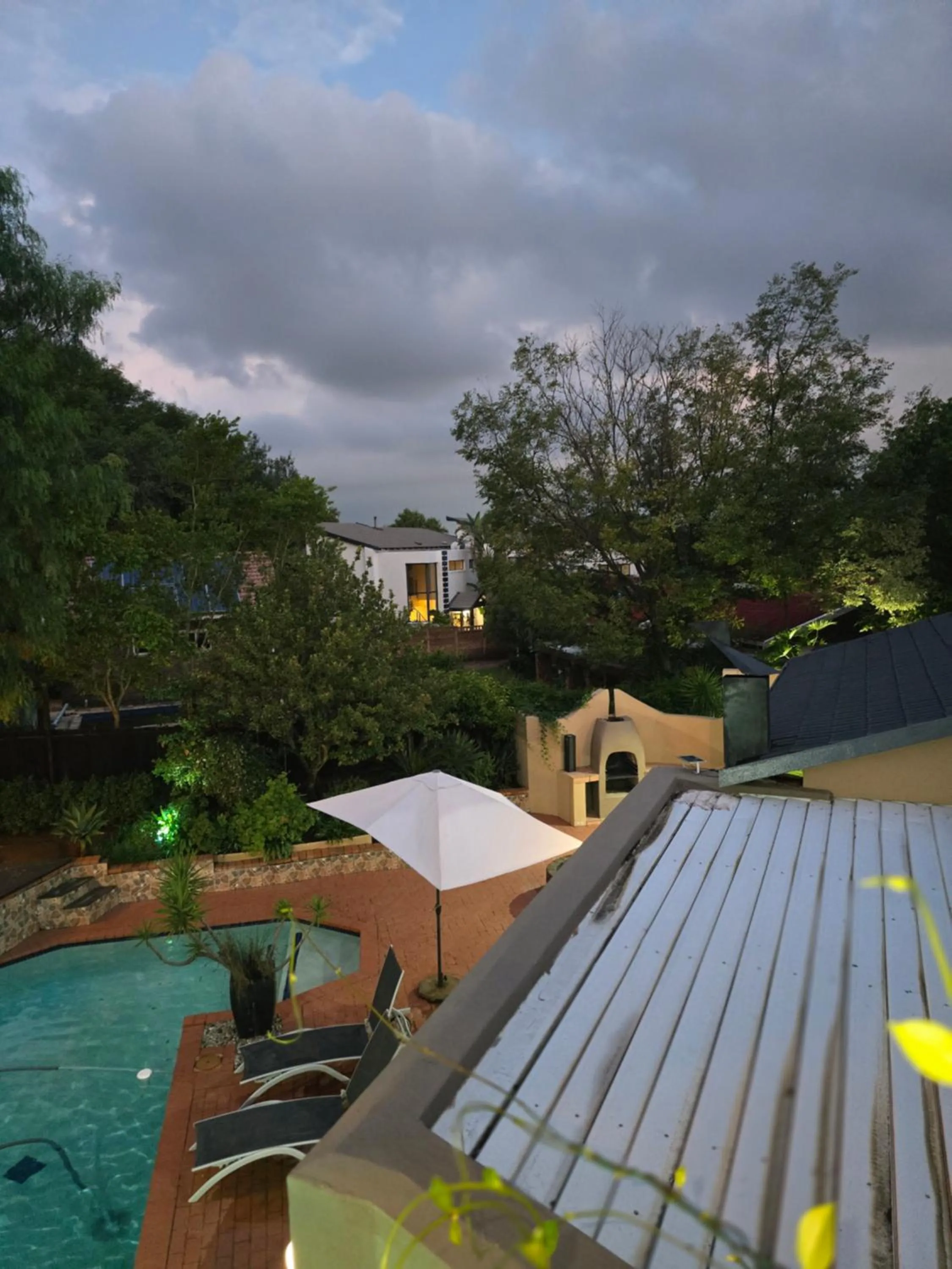 Pool view in Halfway Gardens Home