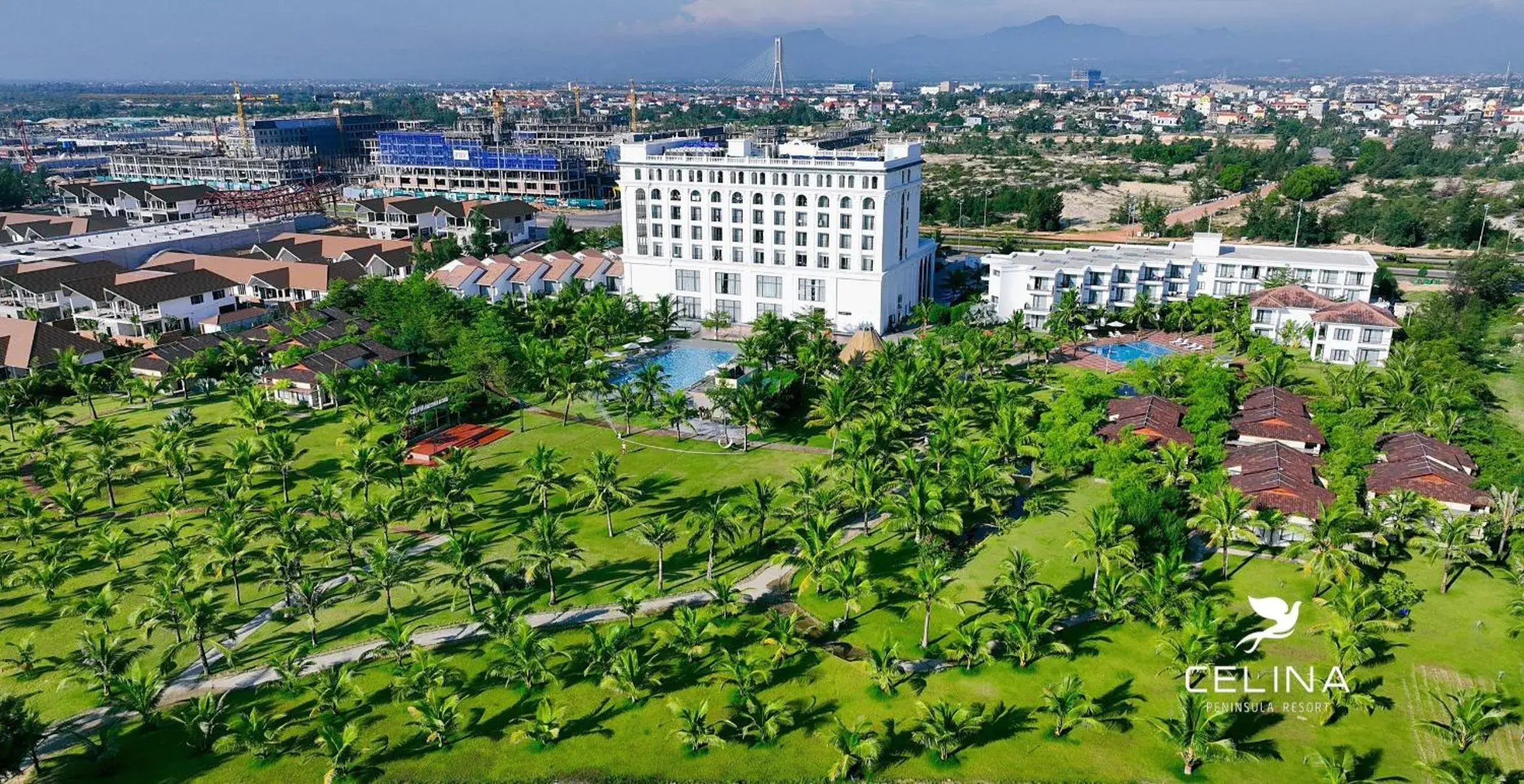 Bird's eye view in Celina Peninsula Resort Quảng Bình Bird's eye view in Celina Peninsula Resort Quảng Bình
