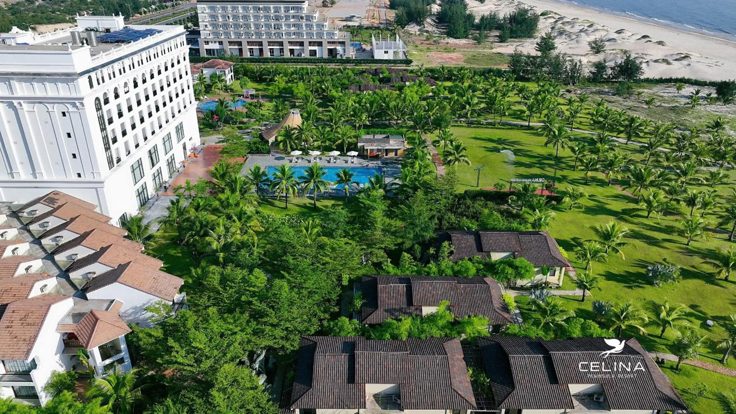 Bird's eye view in Celina Peninsula Resort Quảng Bình Bird's eye view in Celina Peninsula Resort Quảng Bình