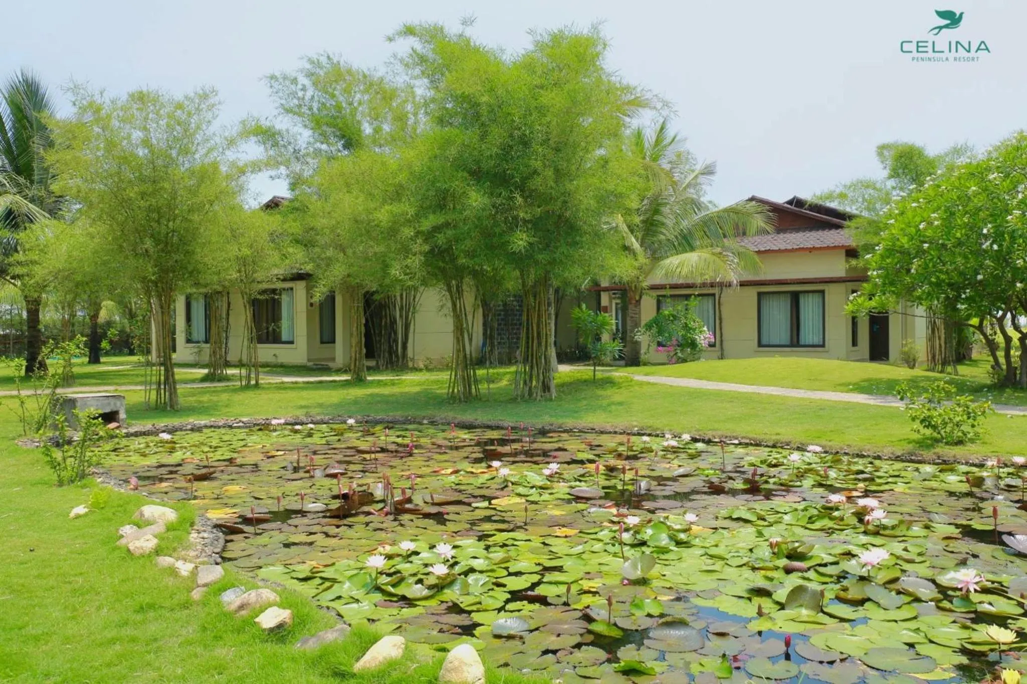 Garden view in Celina Peninsula Resort Quảng Bình