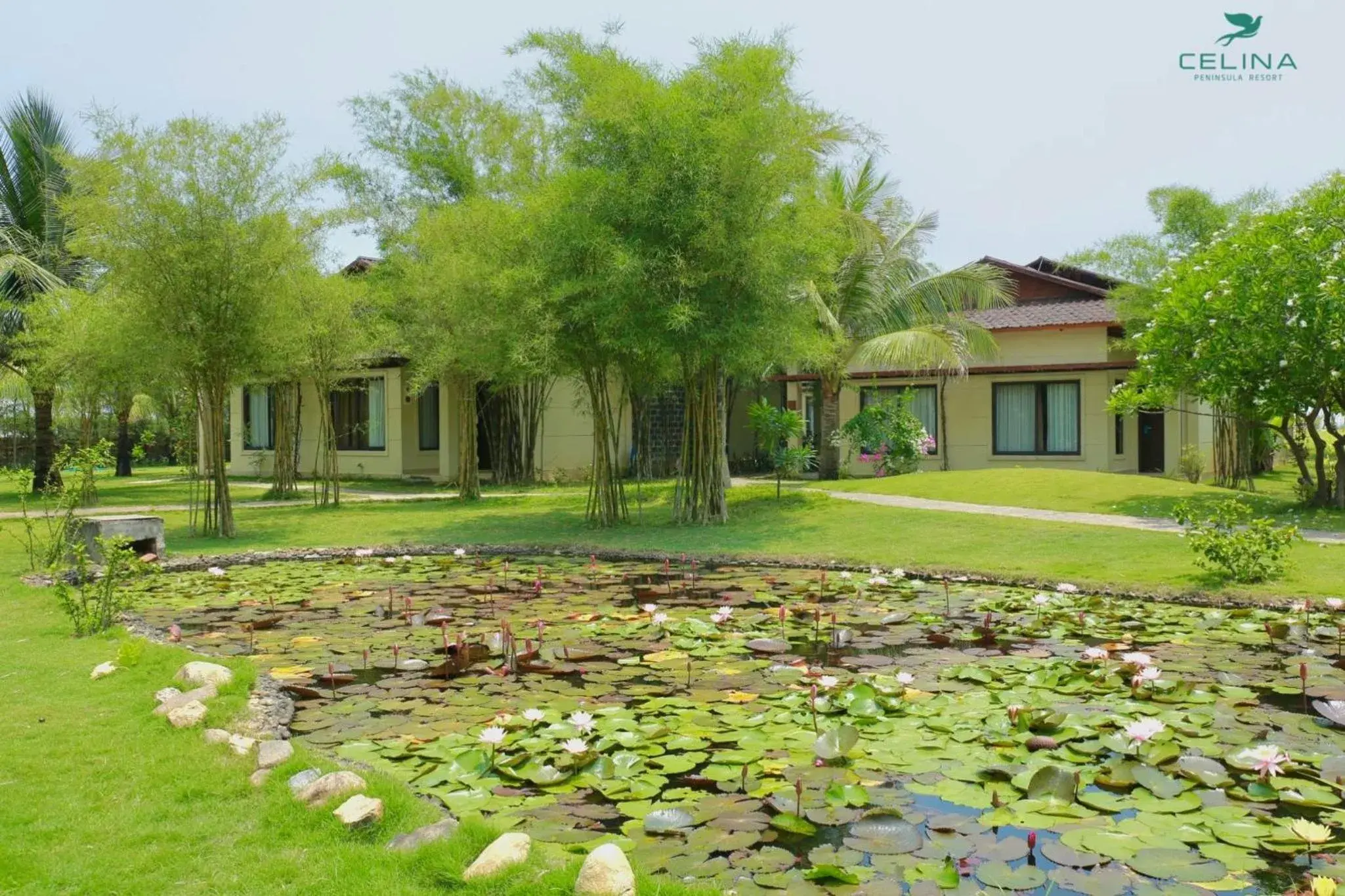 Garden view in Celina Peninsula Resort Quảng Bình Garden view in Celina Peninsula Resort Quảng Bình