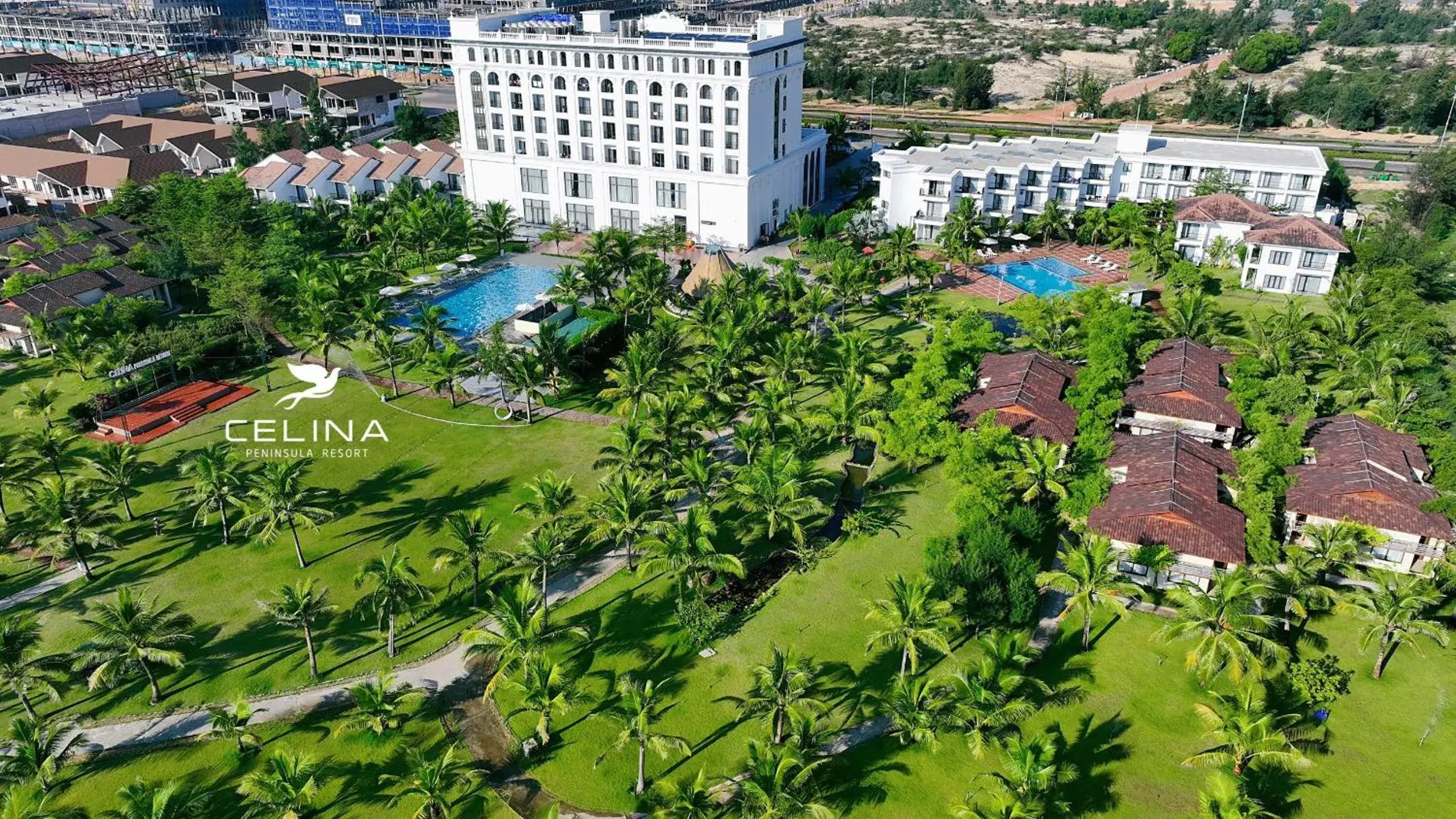 Bird's eye view in Celina Peninsula Resort Quảng Bình Bird's eye view in Celina Peninsula Resort Quảng Bình