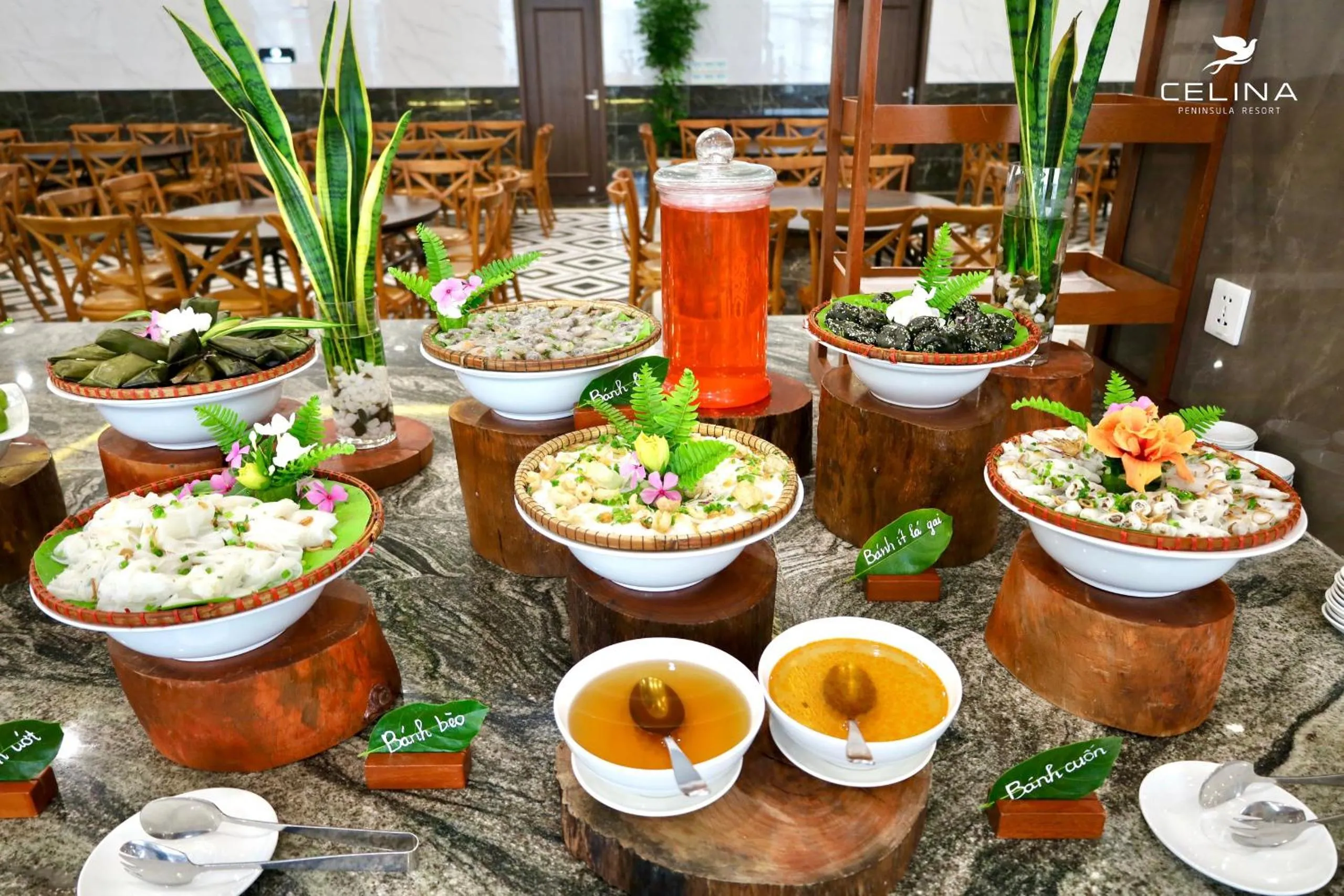 Breakfast in Celina Peninsula Resort Quảng Bình