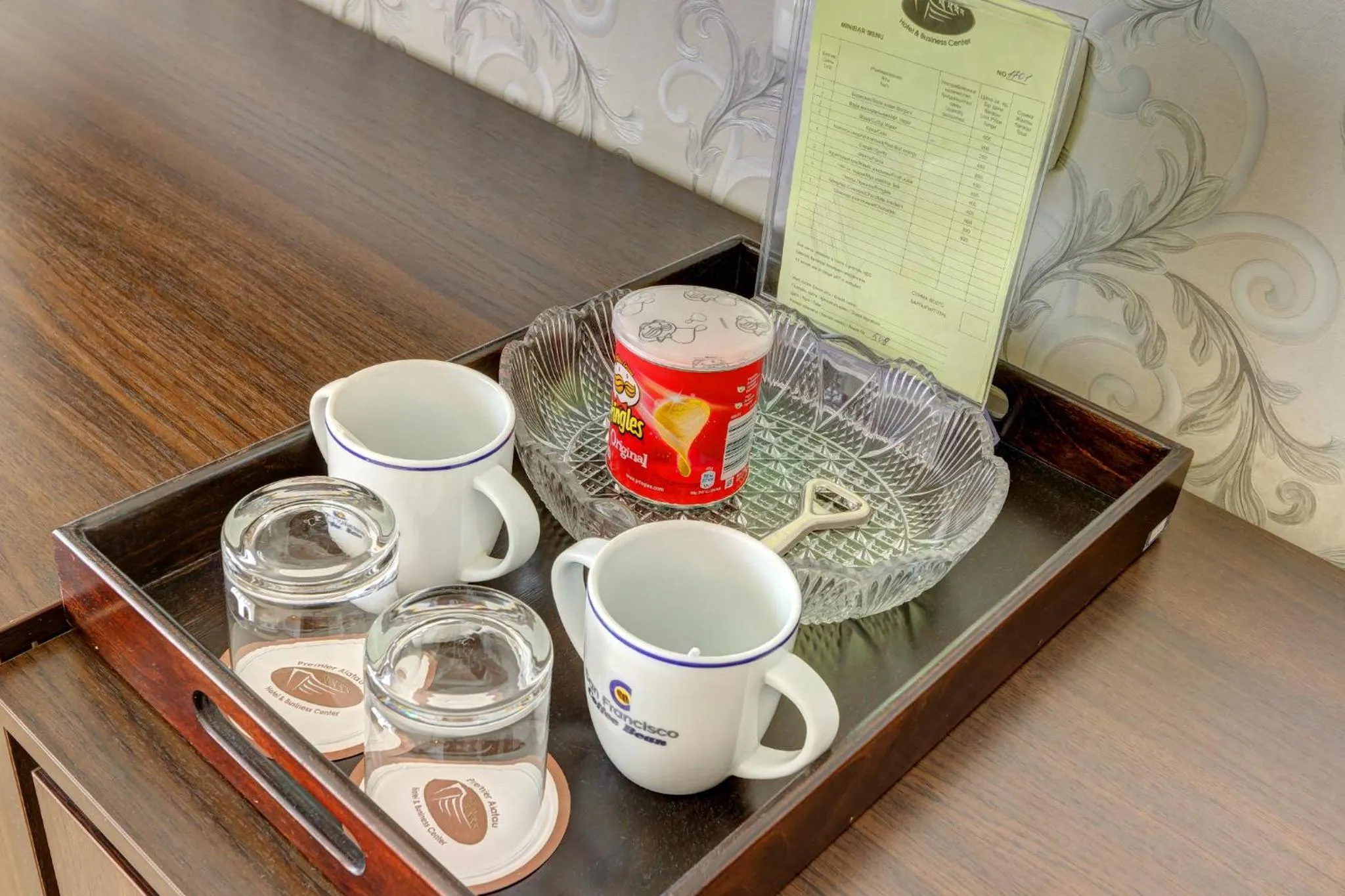 Decorative detail in Premier Alatau Hotel