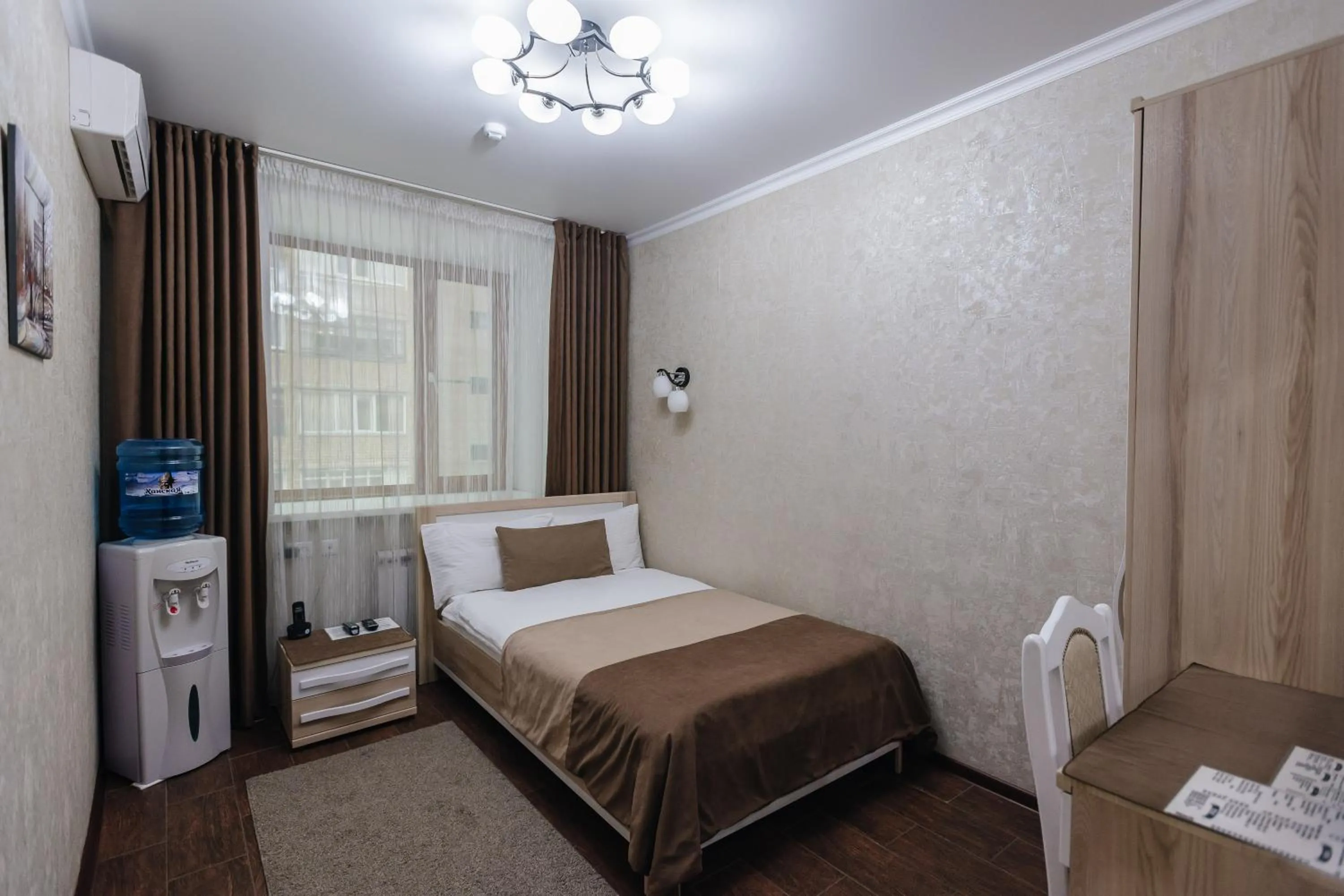 Bed in Altyn Adam Hotel