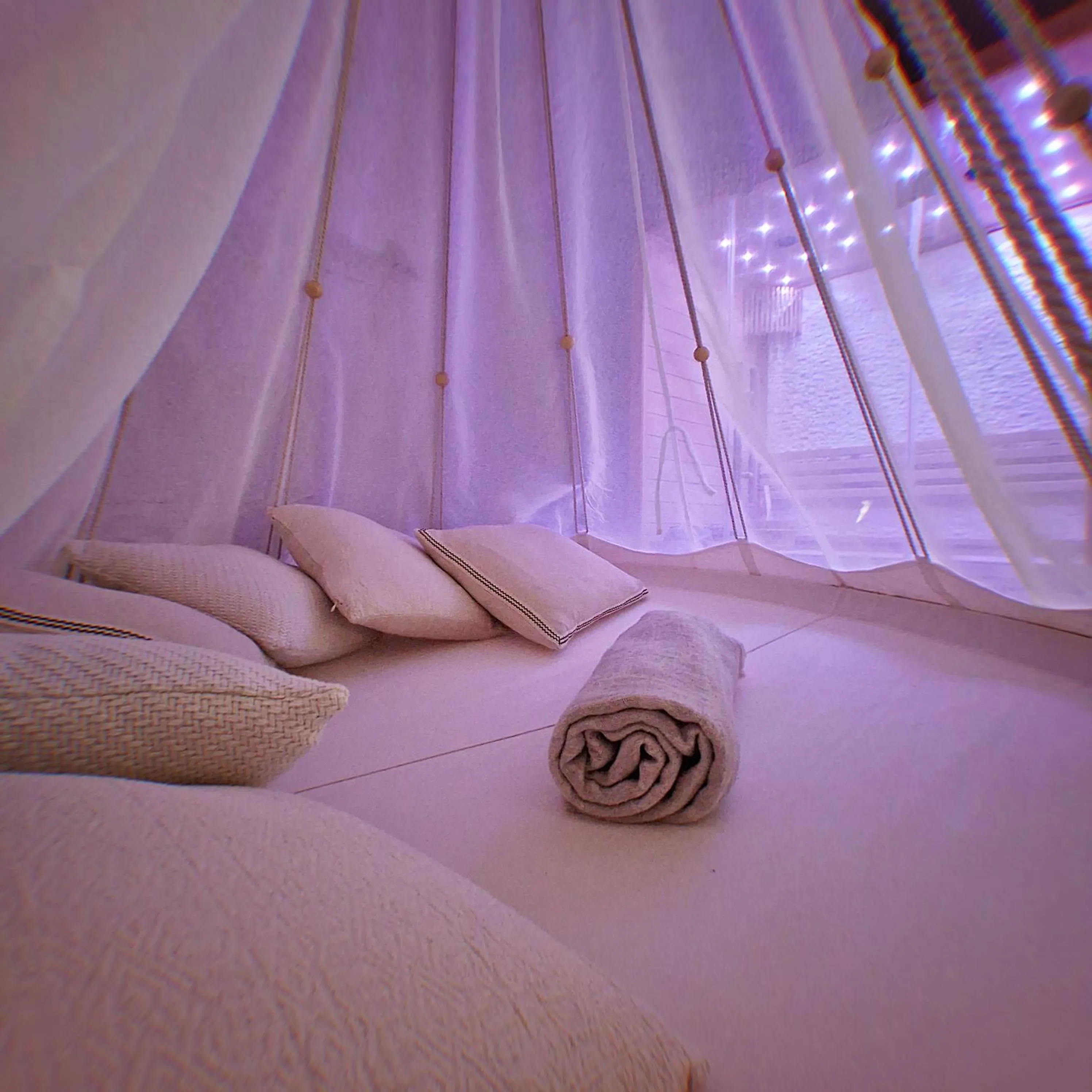 Bed in La Dolce Vita Spa privatif