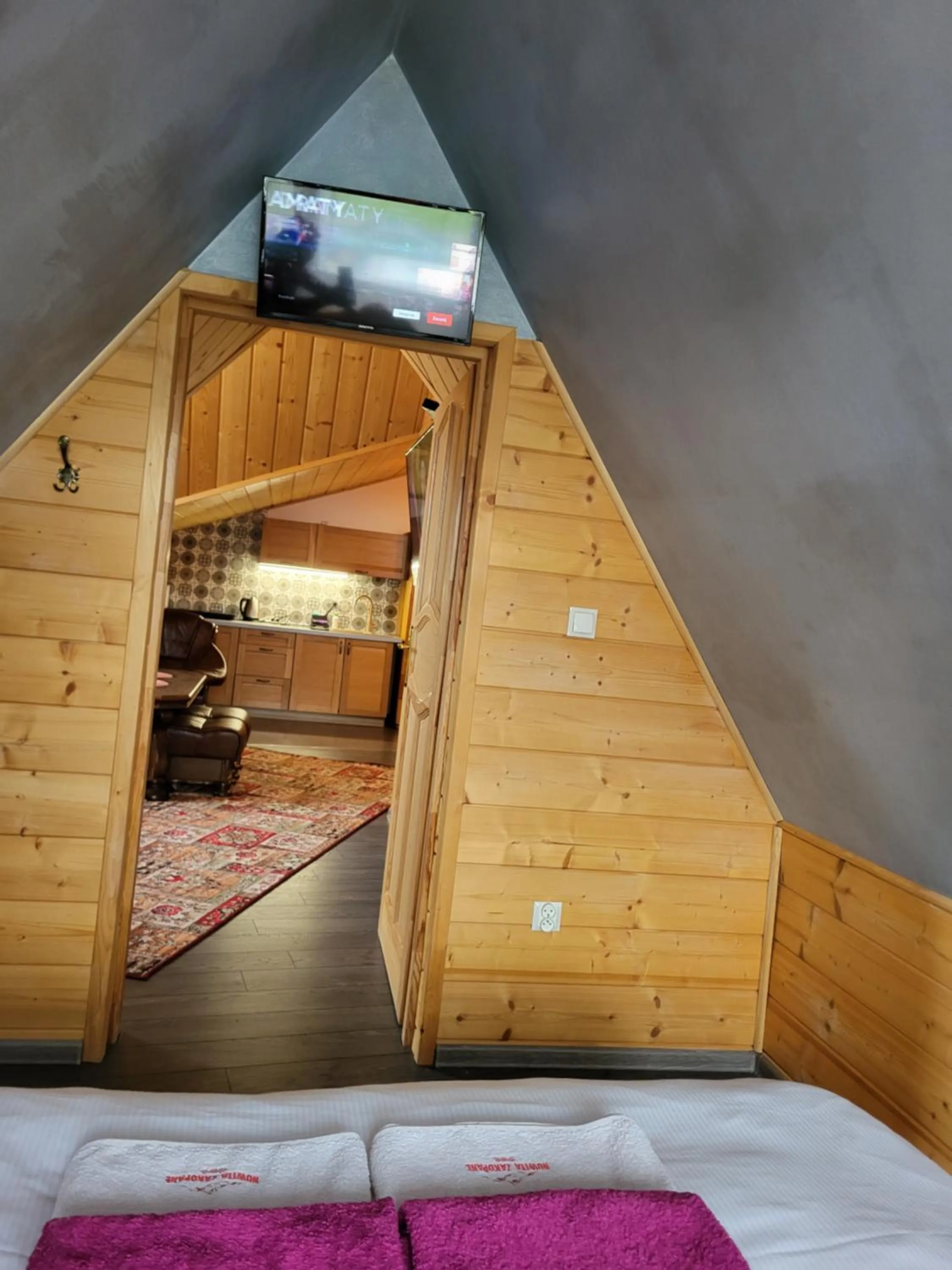 Bed in Apartamenty i pokoje gościnne Nowita