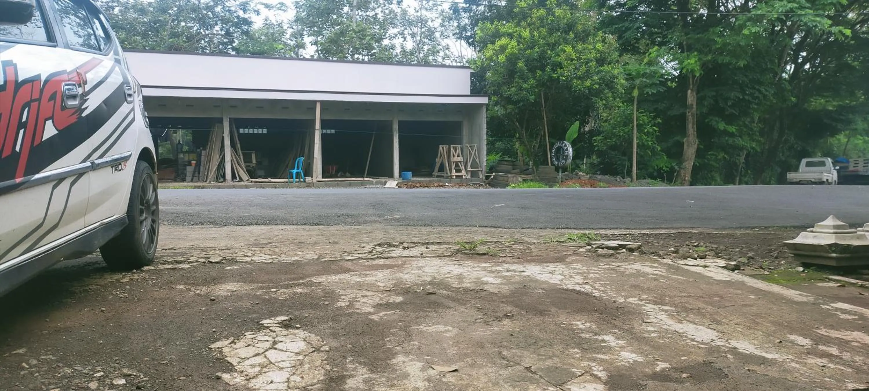 Quiet street view in Aqsa Guest House Ciamis Syariah
