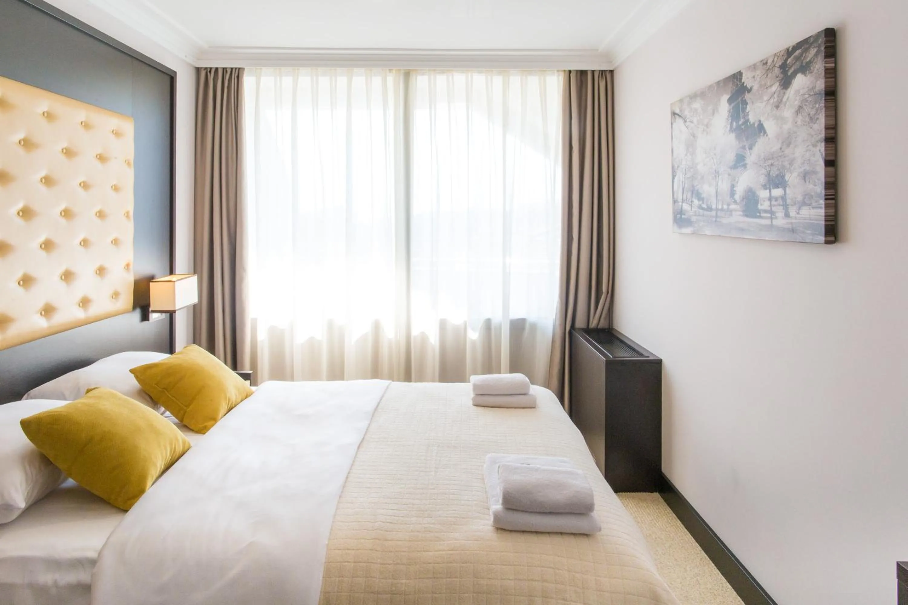 Bed in Swiss Holiday