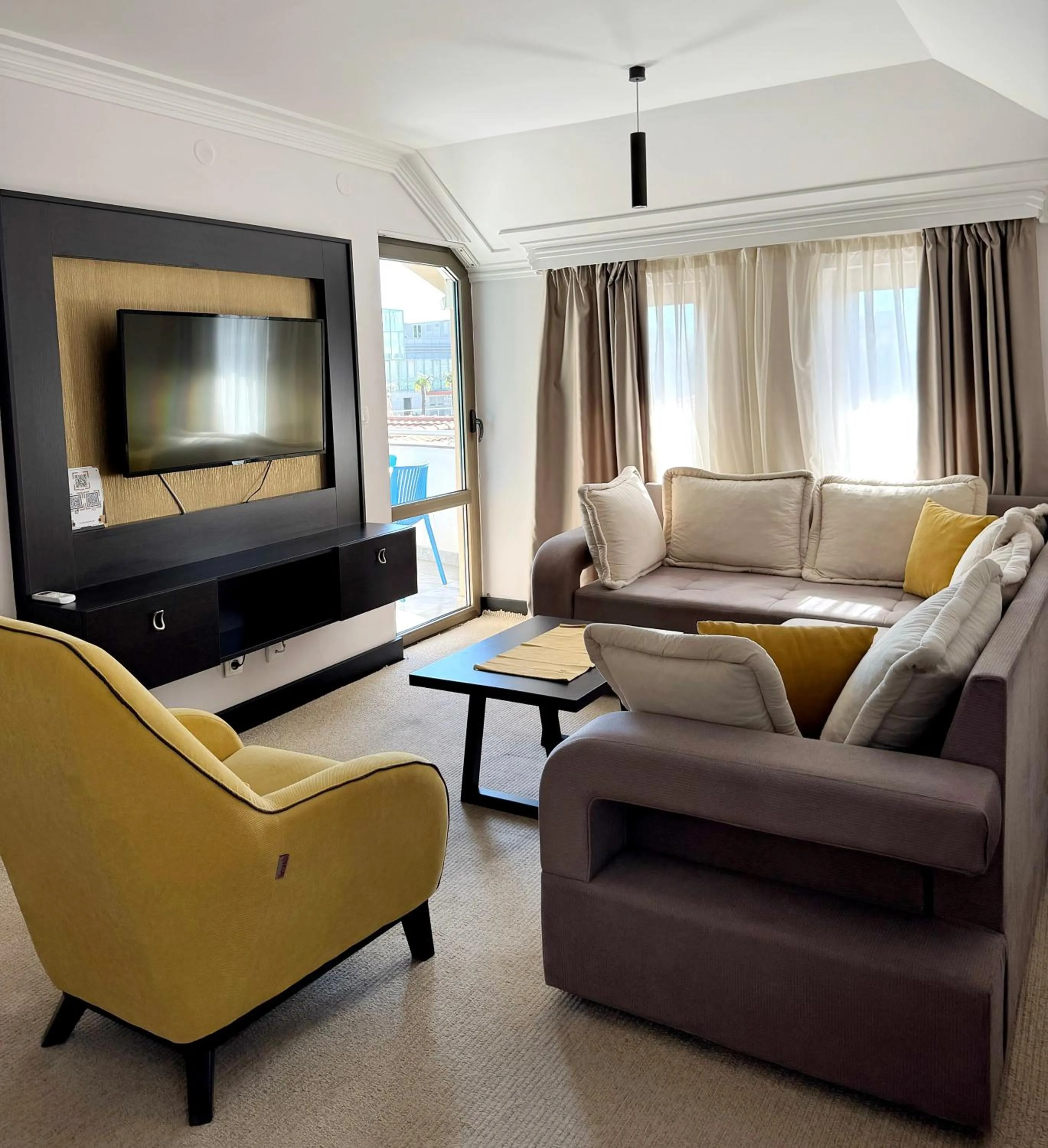 Living room in Swiss Holiday