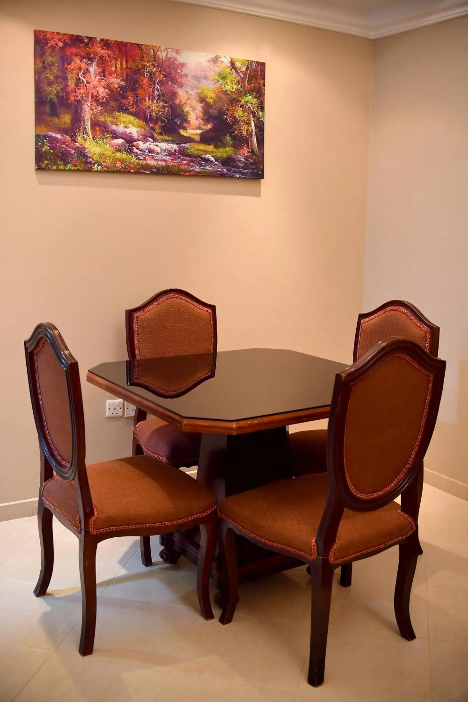 Living room in Emirates Stars Hotel Apartments Sharjah