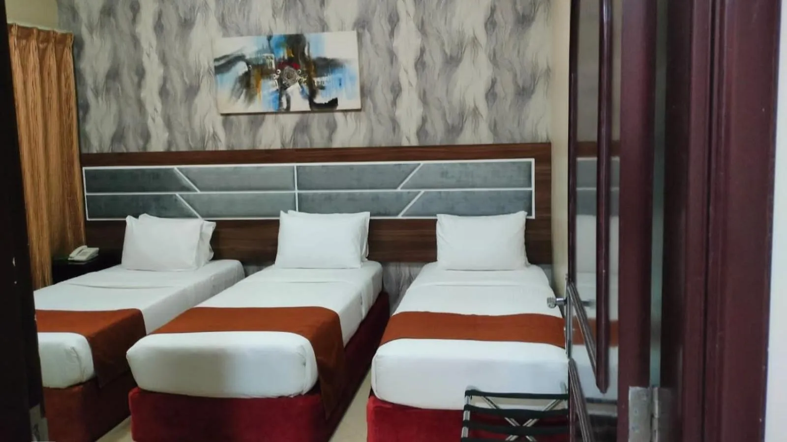 Bedroom, Bed in Emirates Stars Hotel Apartments Sharjah