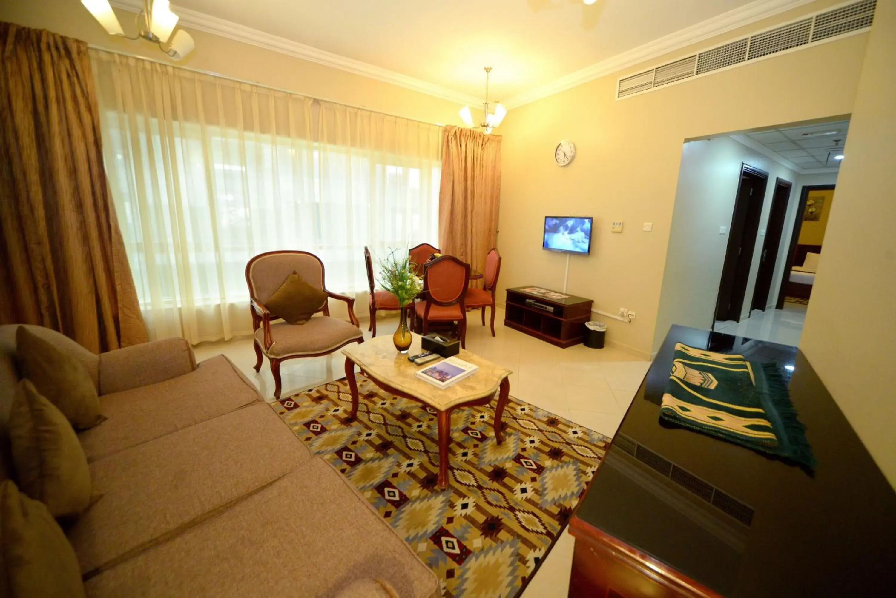 Living room in Emirates Stars Hotel Apartments Sharjah Living room in Emirates Stars Hotel Apartments Sharjah