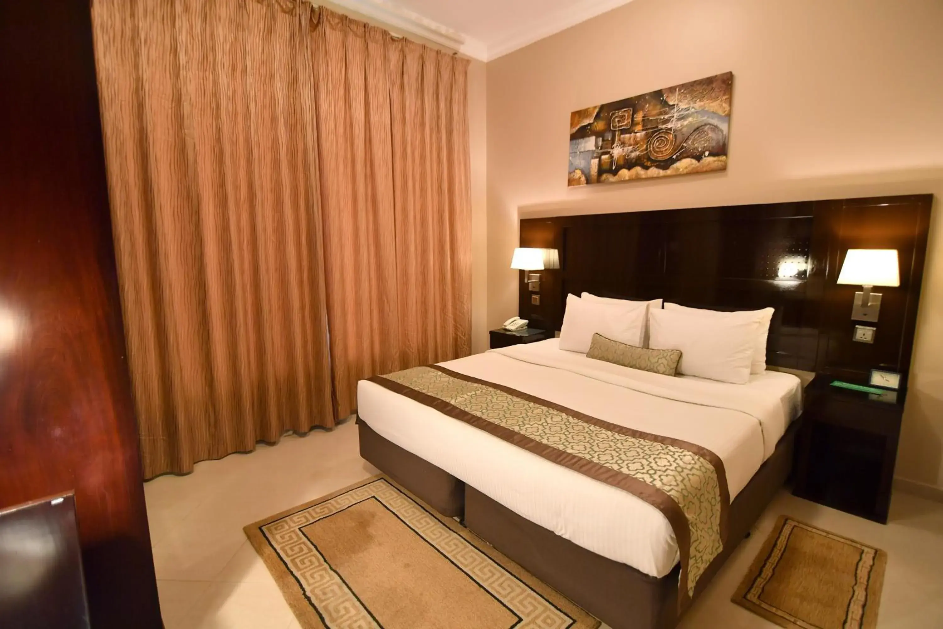 Bedroom, Bed in Emirates Stars Hotel Apartments Sharjah Bedroom, Bed in Emirates Stars Hotel Apartments Sharjah